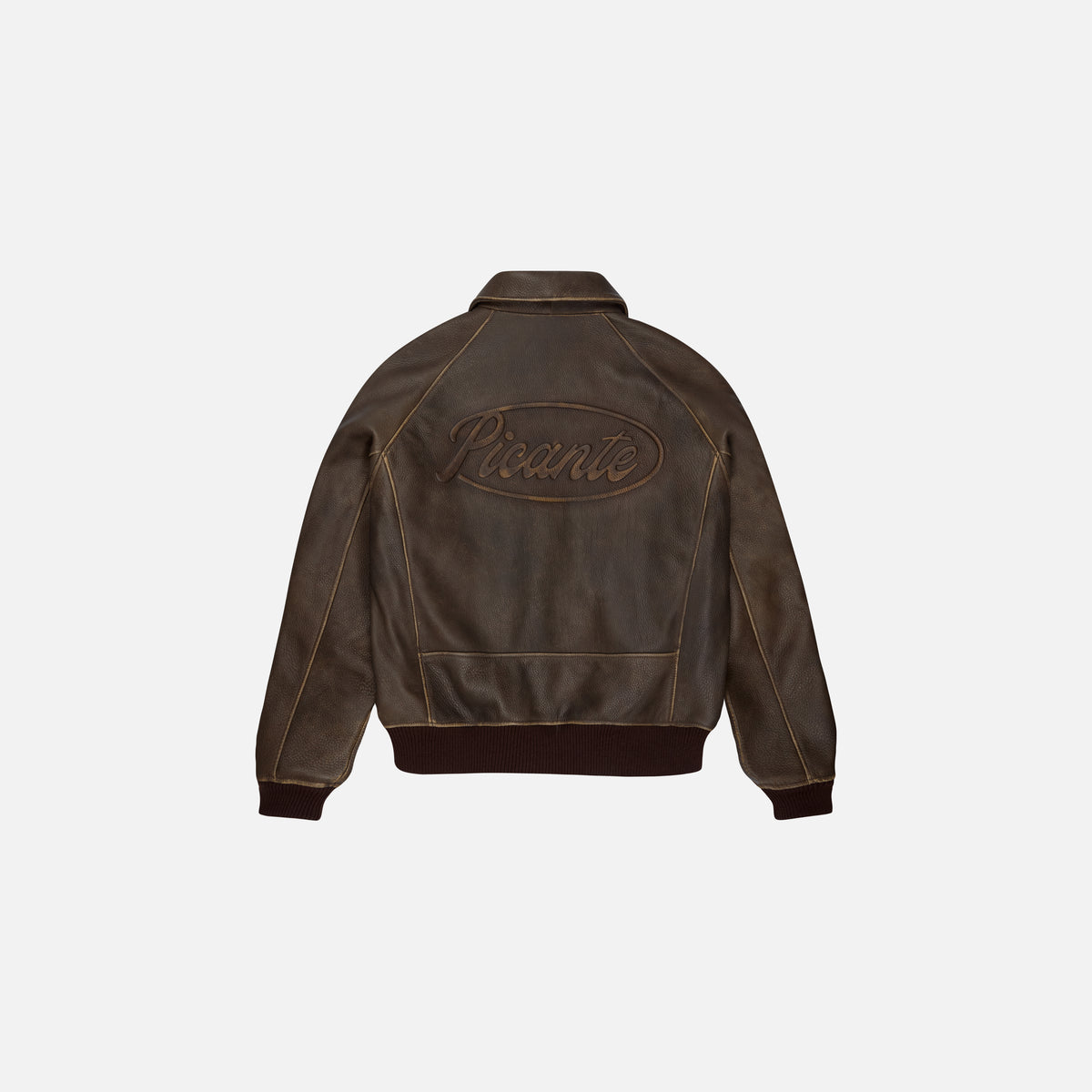 【PORTERNA】Poure Fur Leather Jacket Burgundy Ostrich Leather and Cavallino Pony Hair Jacket with