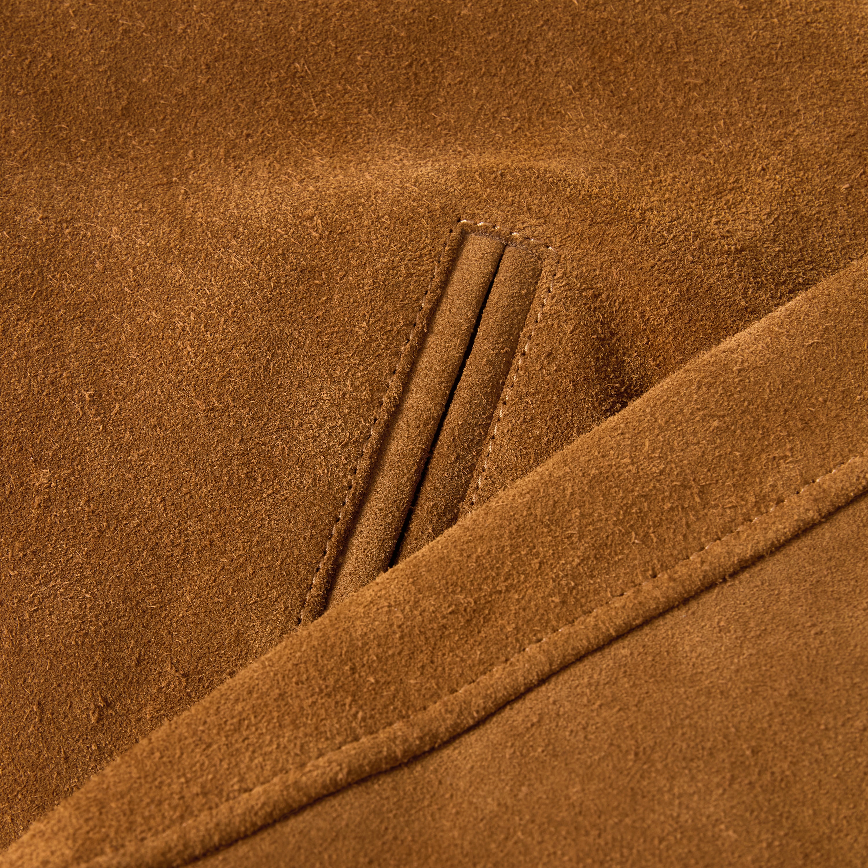 Suede Bomber Jacket