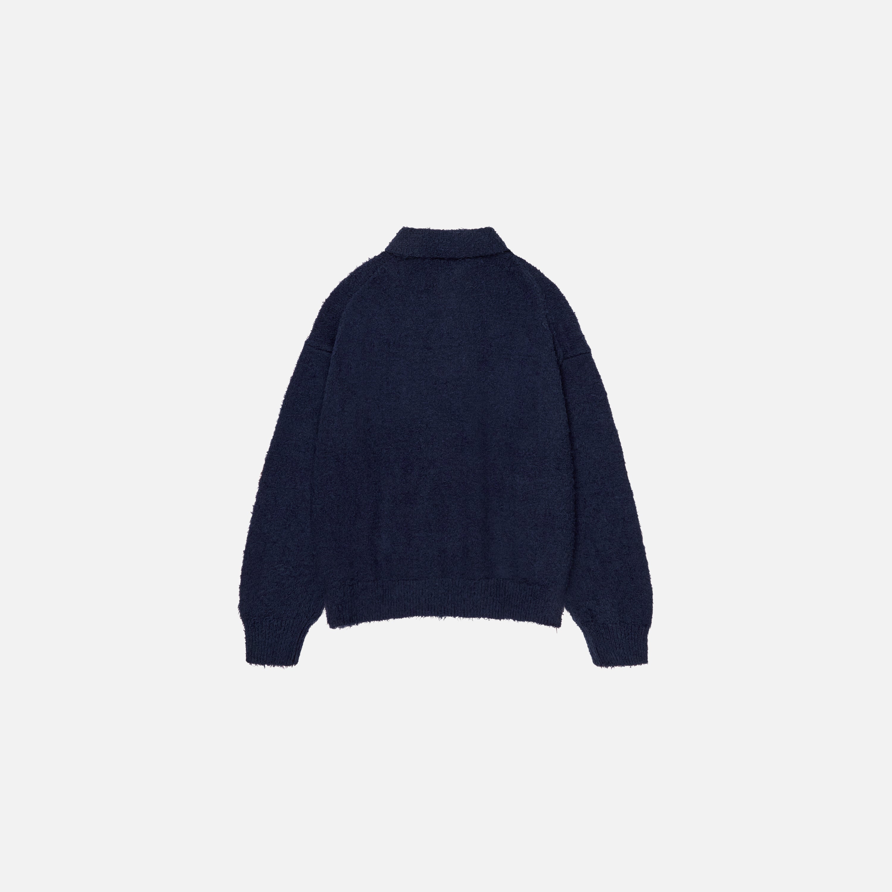 トップス RADIANT Shaggy polo knit Shaggy Knit Polo Polo – PICANTE