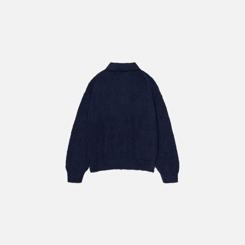 Shaggy Knit Polo