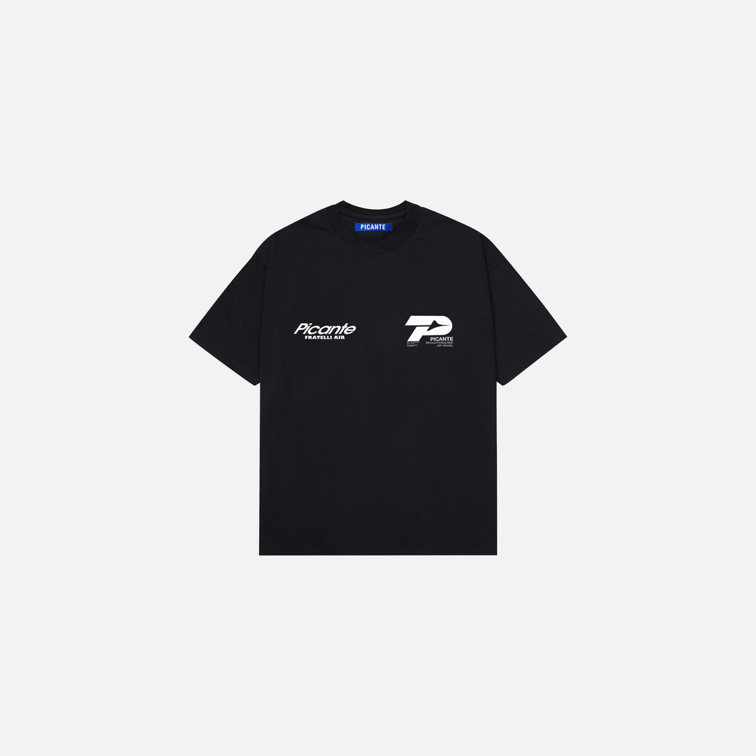CONCORDE T SHIRT BLACK PICANTE