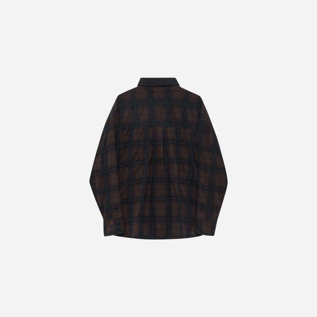 ROCCO SHIRT CRINKLE CHECK