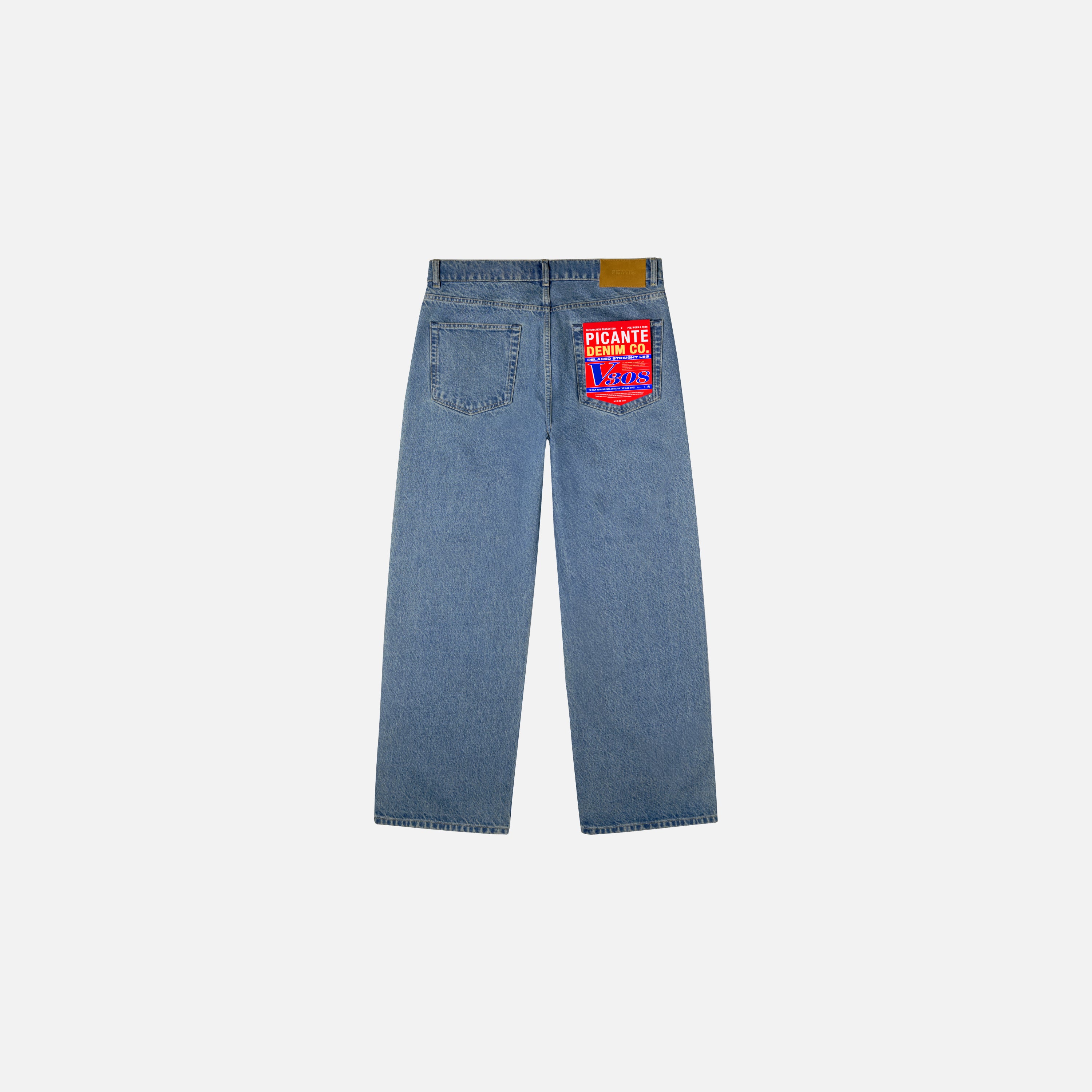 Straight Leg Jeans V308