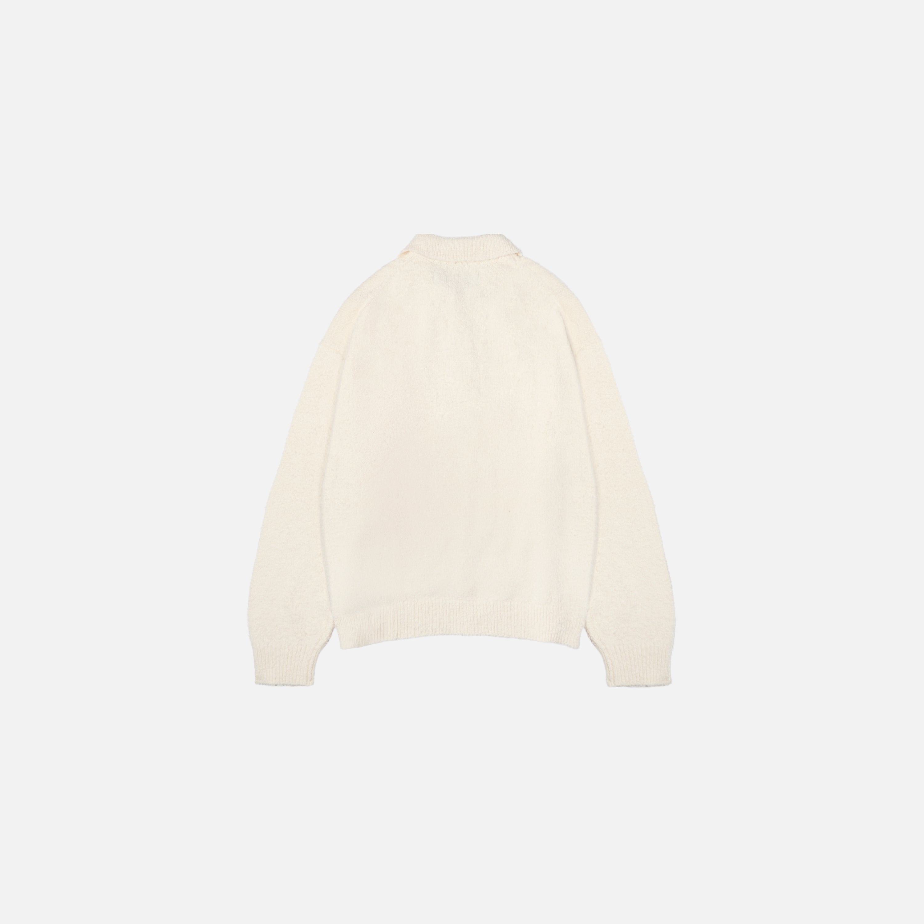 Shaggy Knit Polo