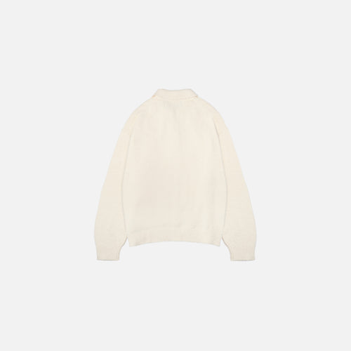 Shaggy Knit Polo
