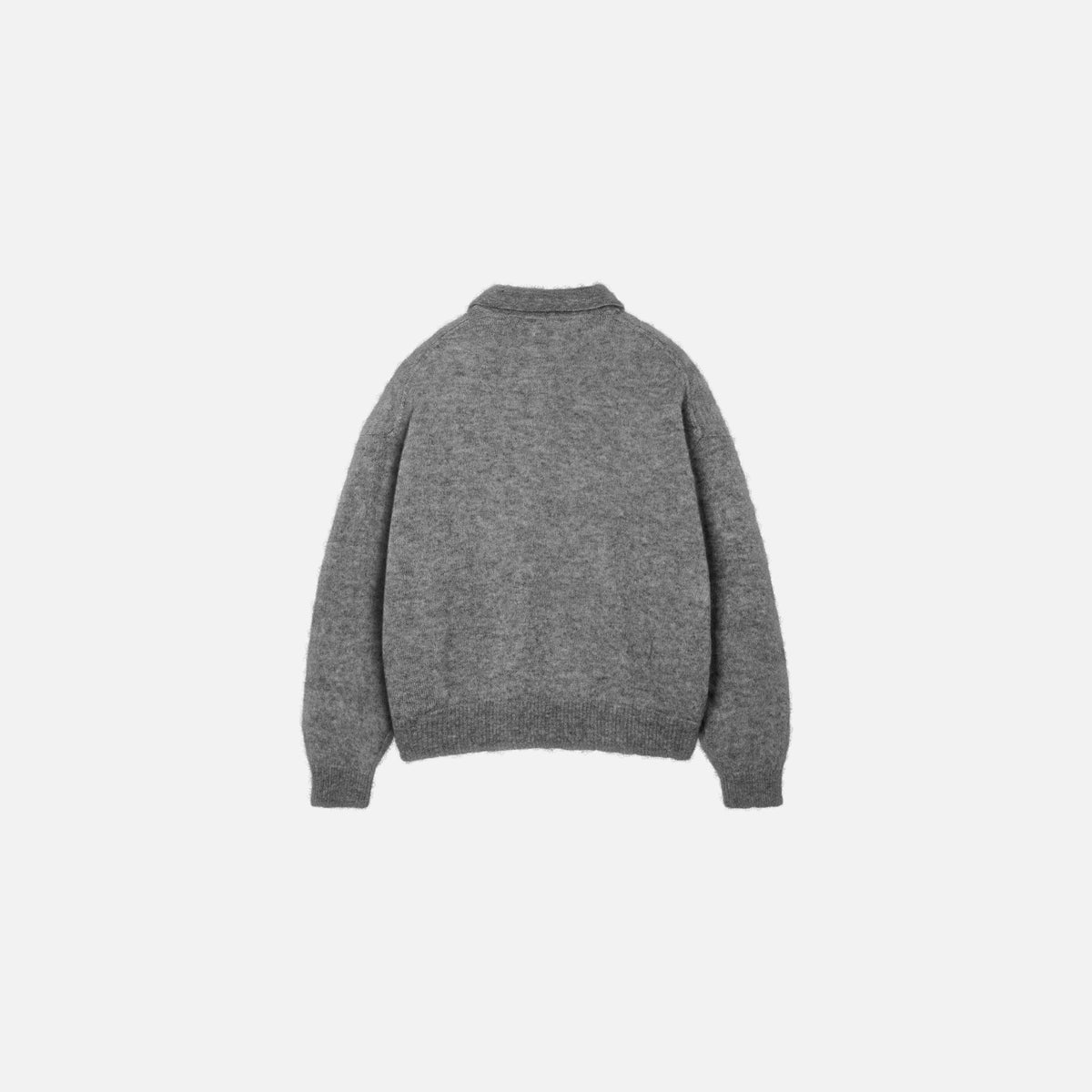 Mohair Knit Polo