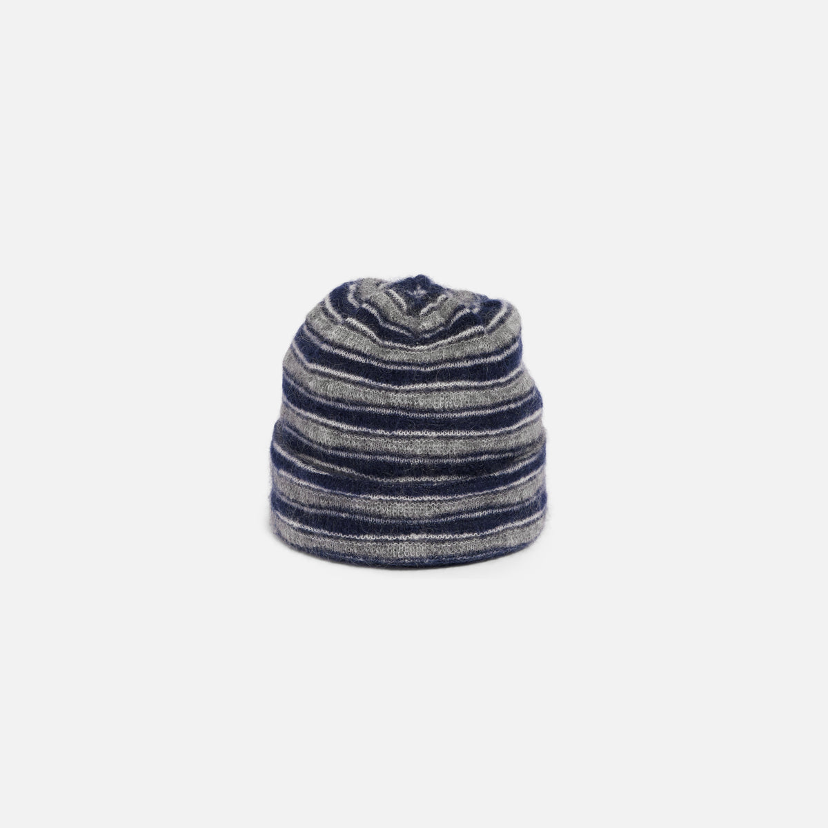 Mohair Stripe Beanie