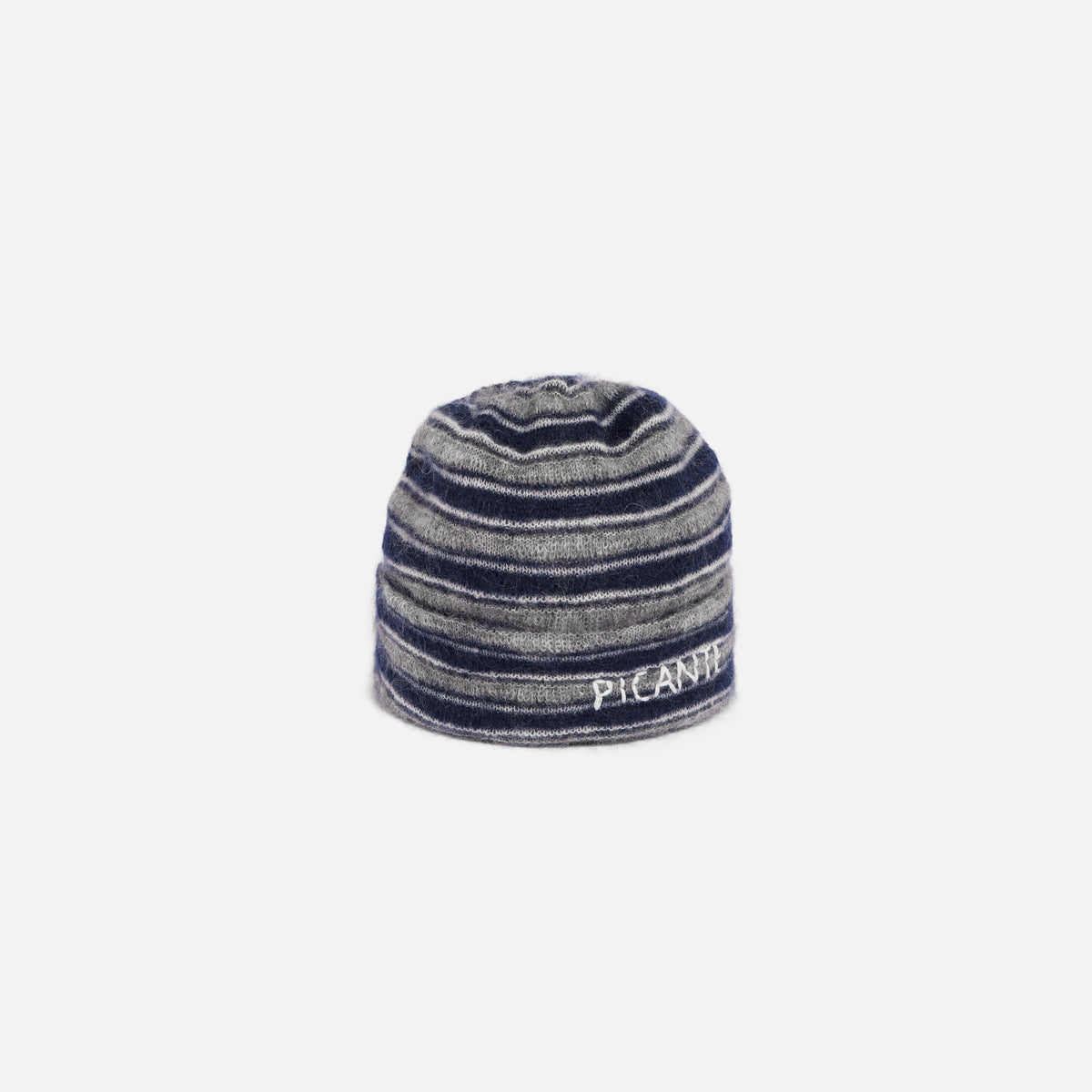 Mohair Stripe Beanie