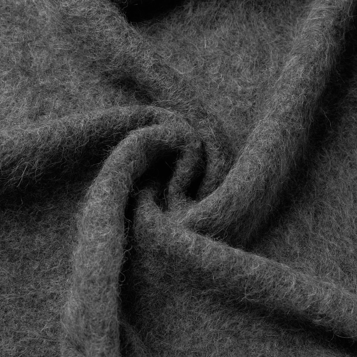 Alpaca Zip Funnel Knit Sweater