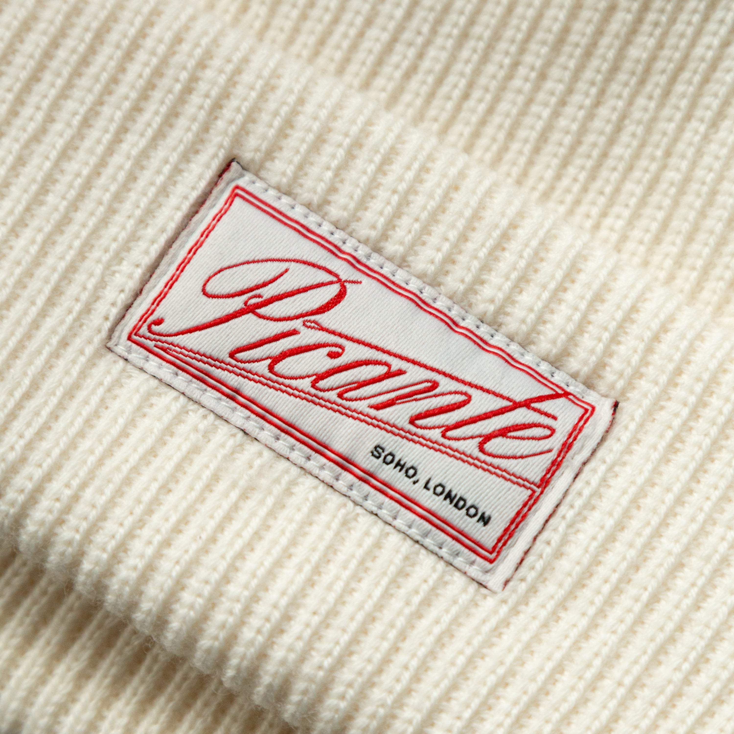 Double Layered Lambswool Beanie