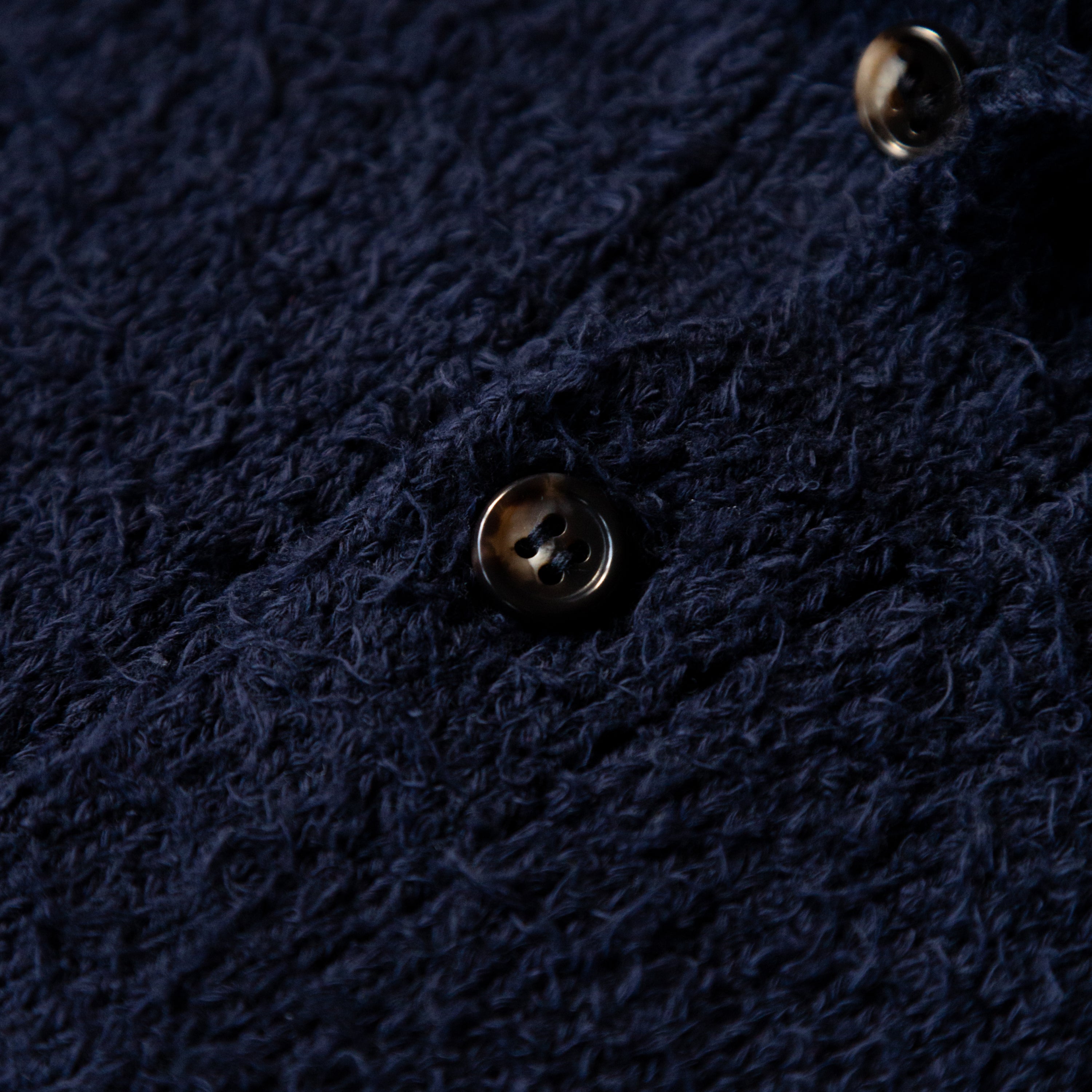 Shaggy Knit Polo