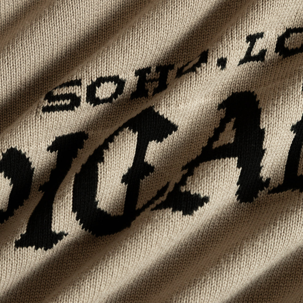 HEADLINE KNIT SWEATER