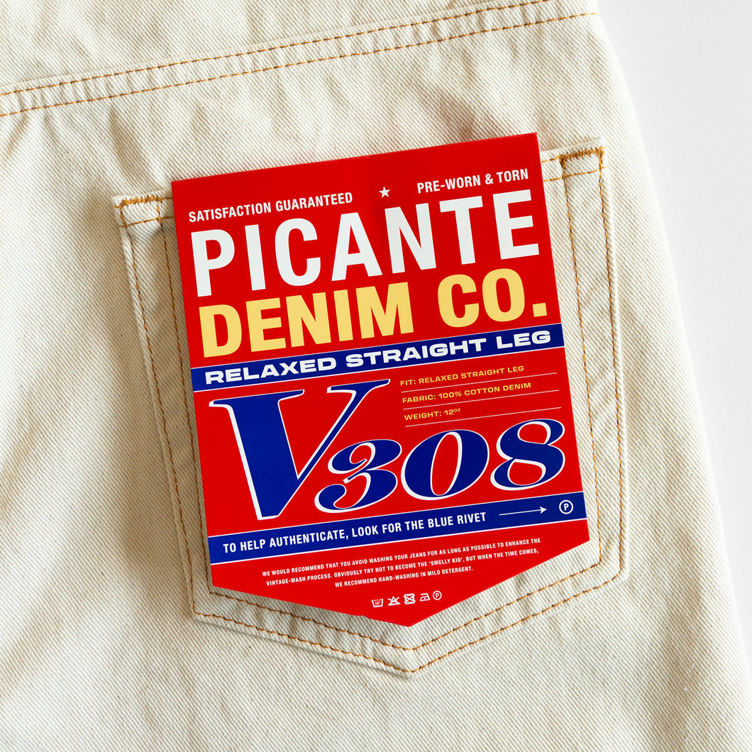 STRAIGHT LEG JEANS V308