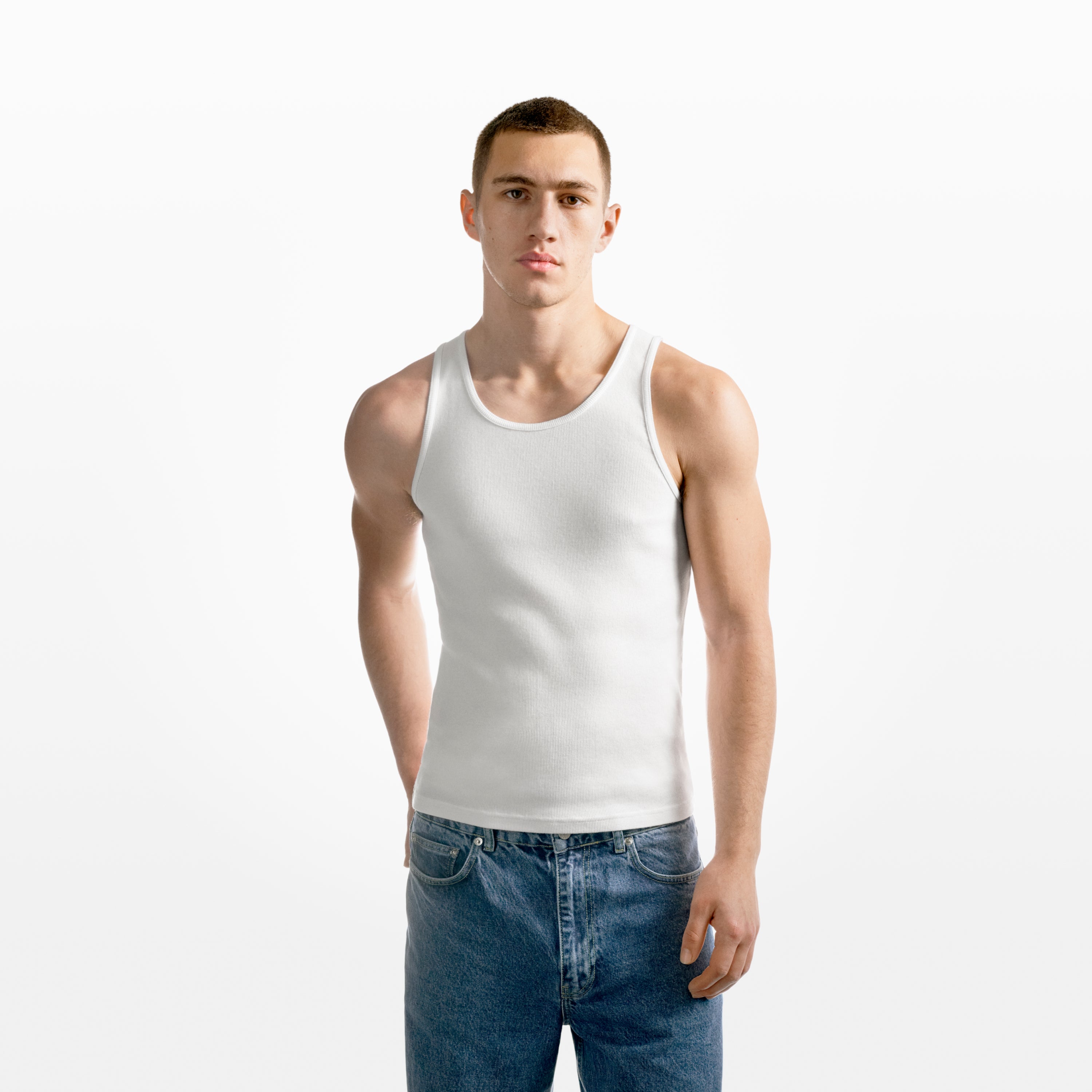 Everyday Ribbed Vest 2-Pack