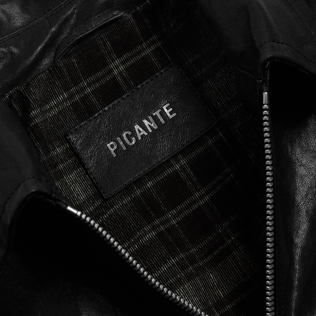 Leather Lambskin Trucker