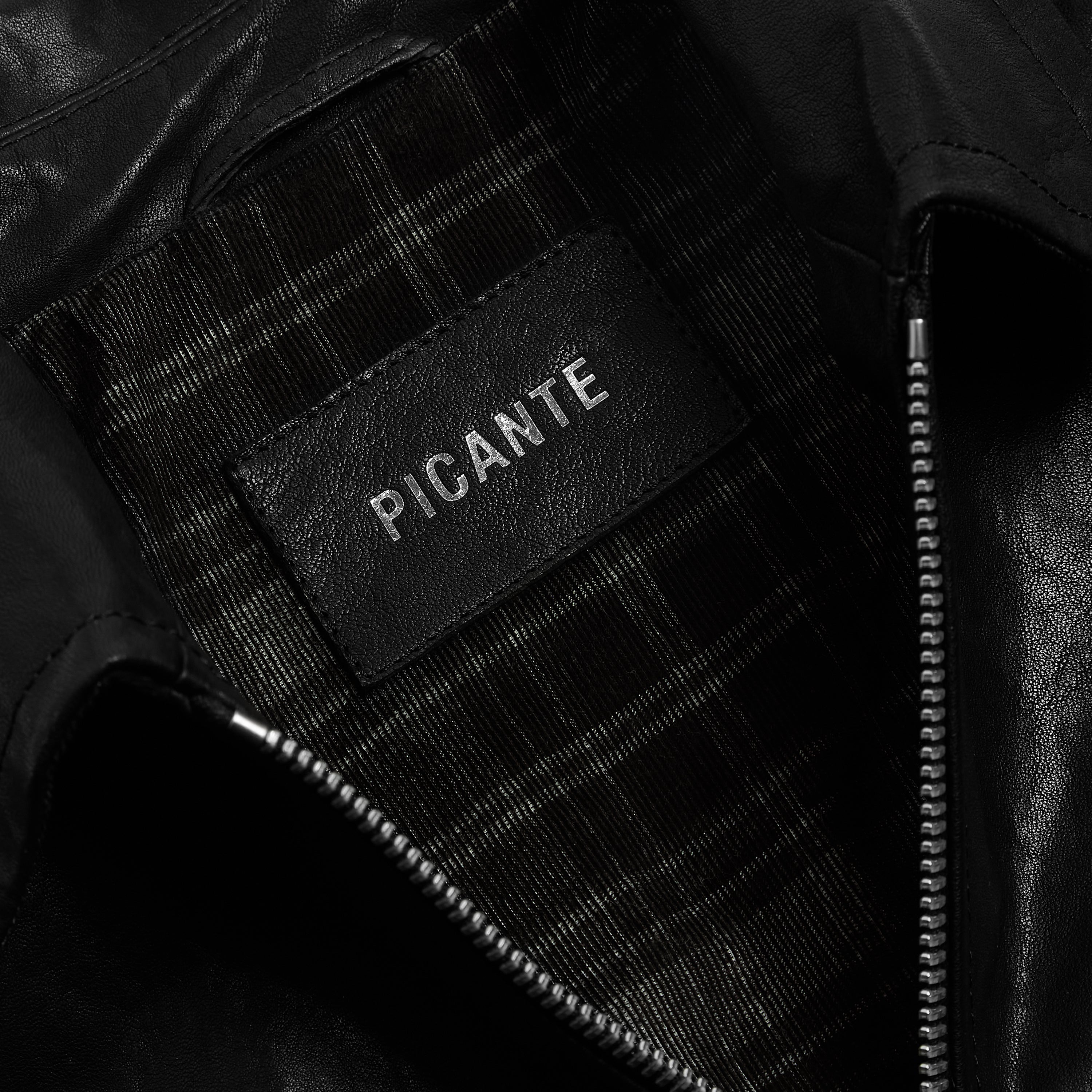 Leather Lambskin Trucker