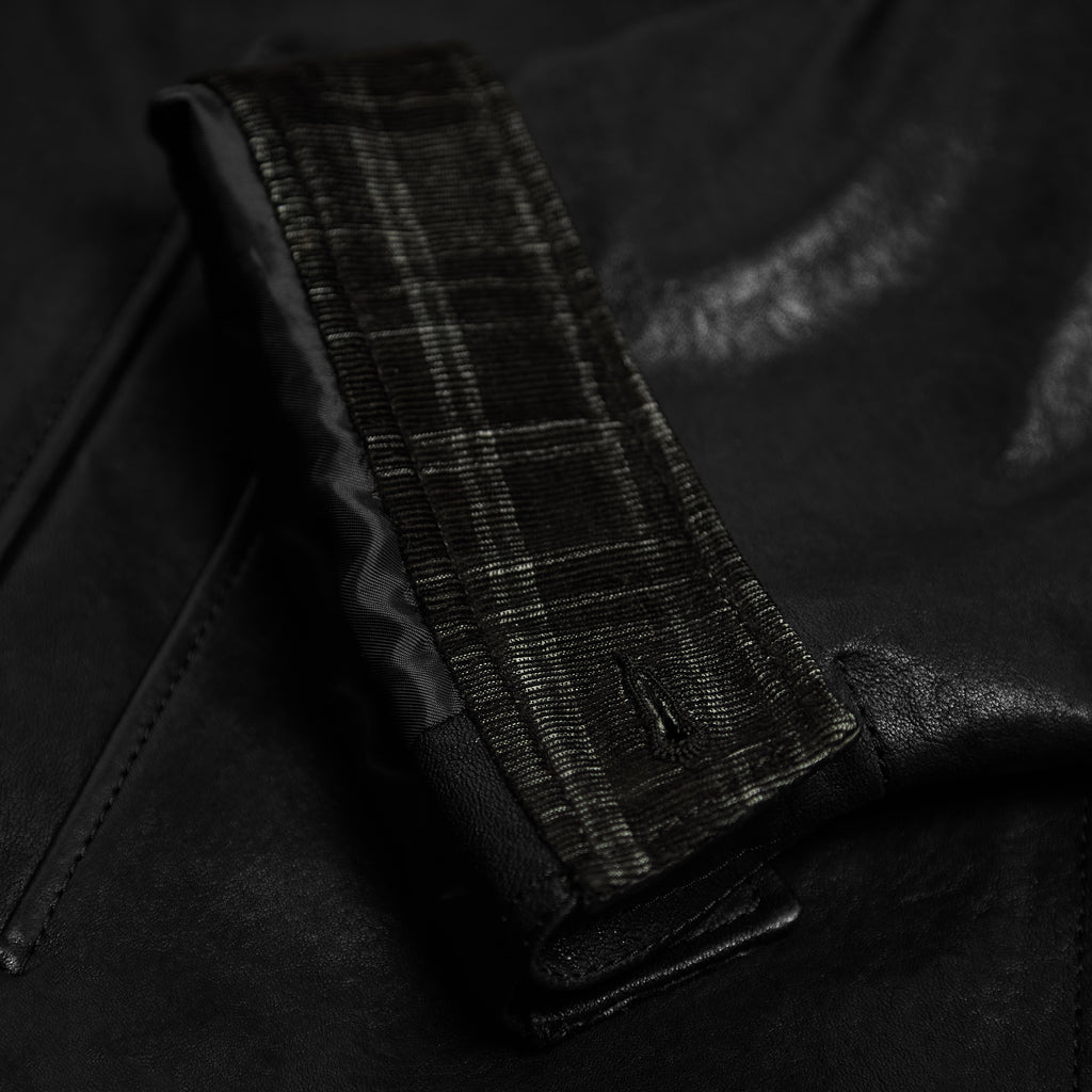 Leather Lambskin Trucker