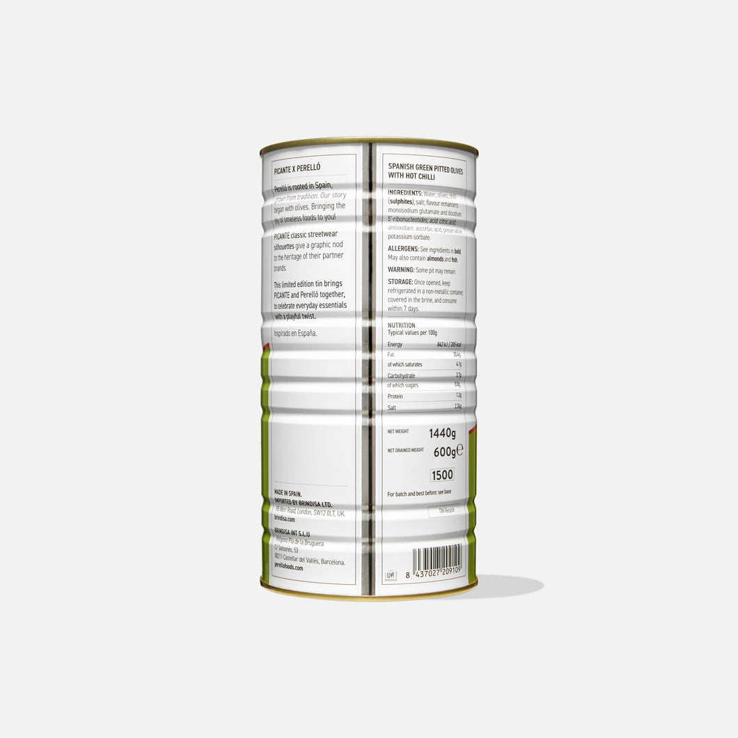 PERELLÓ MANZANILLA OLIVES 600G