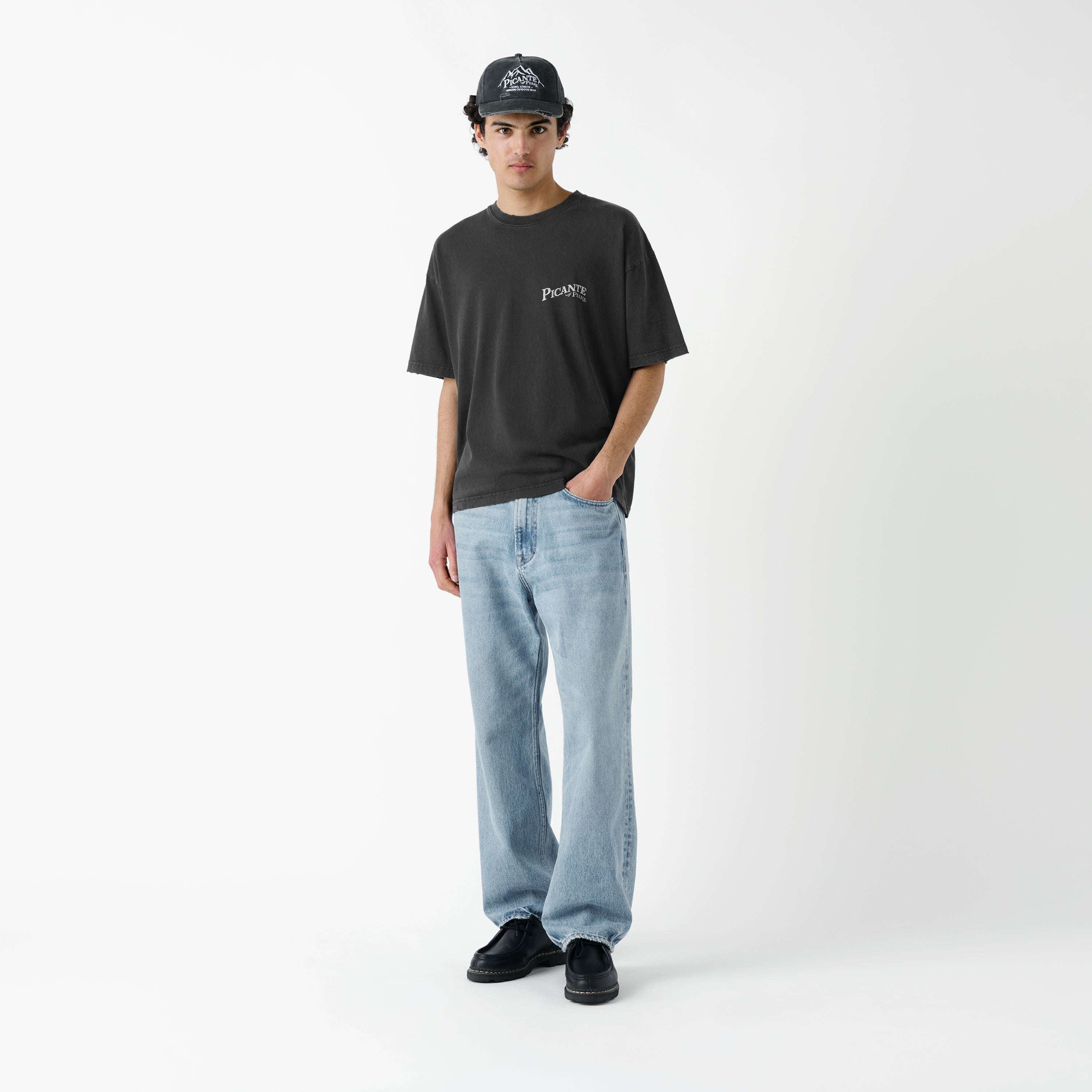 Straight Leg Denim Jeans V308