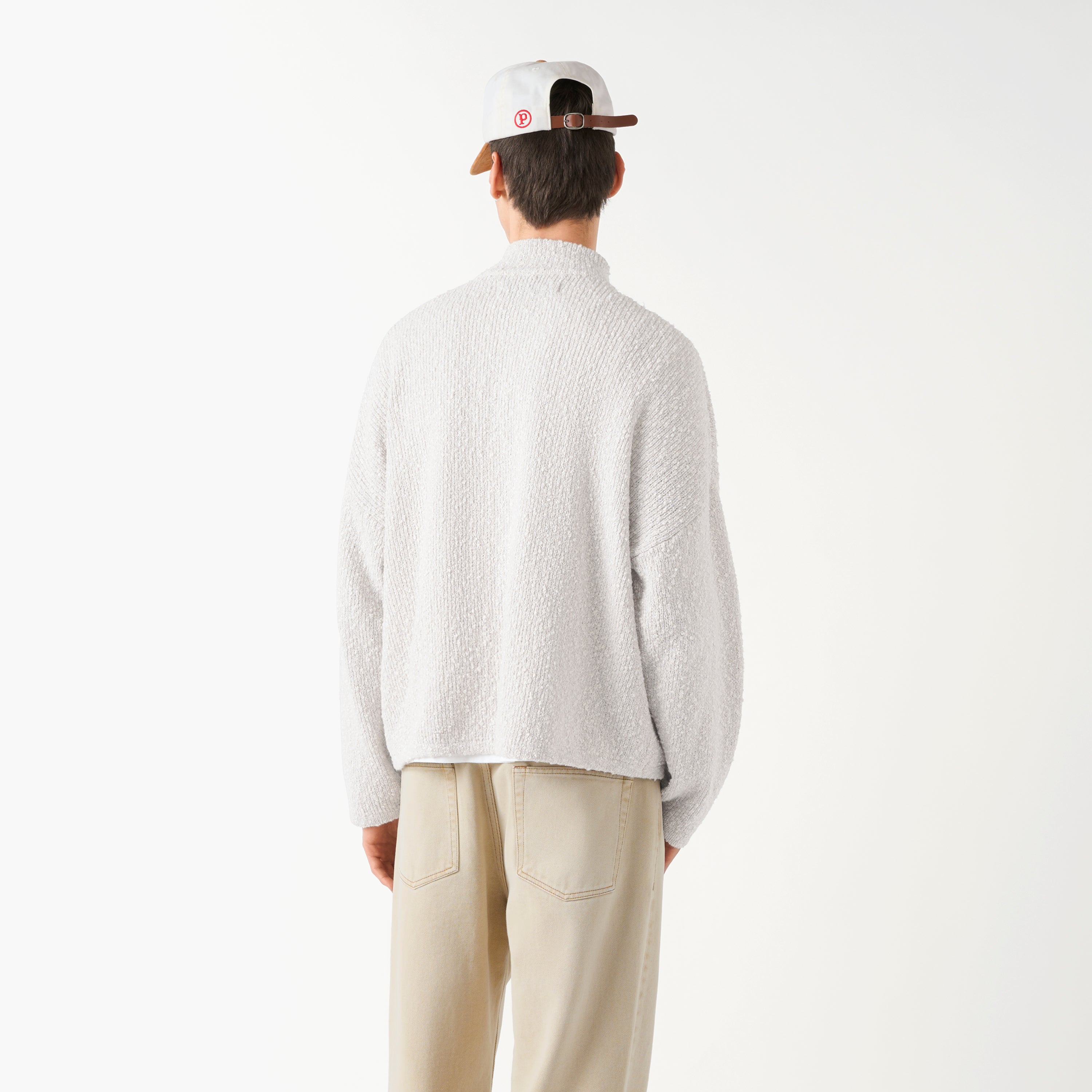 Boucle Hover Zip-Through