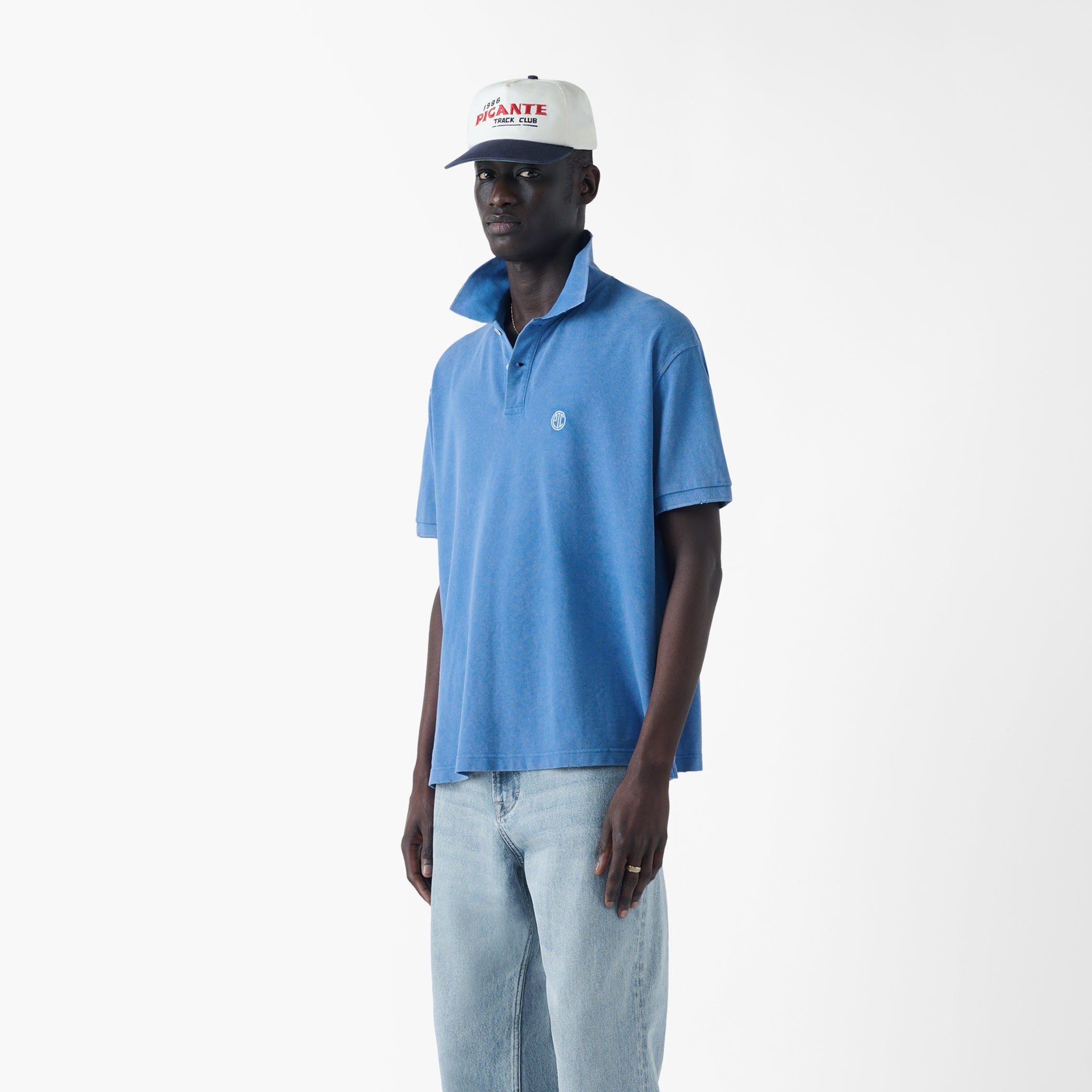 Washed Polo Shirt