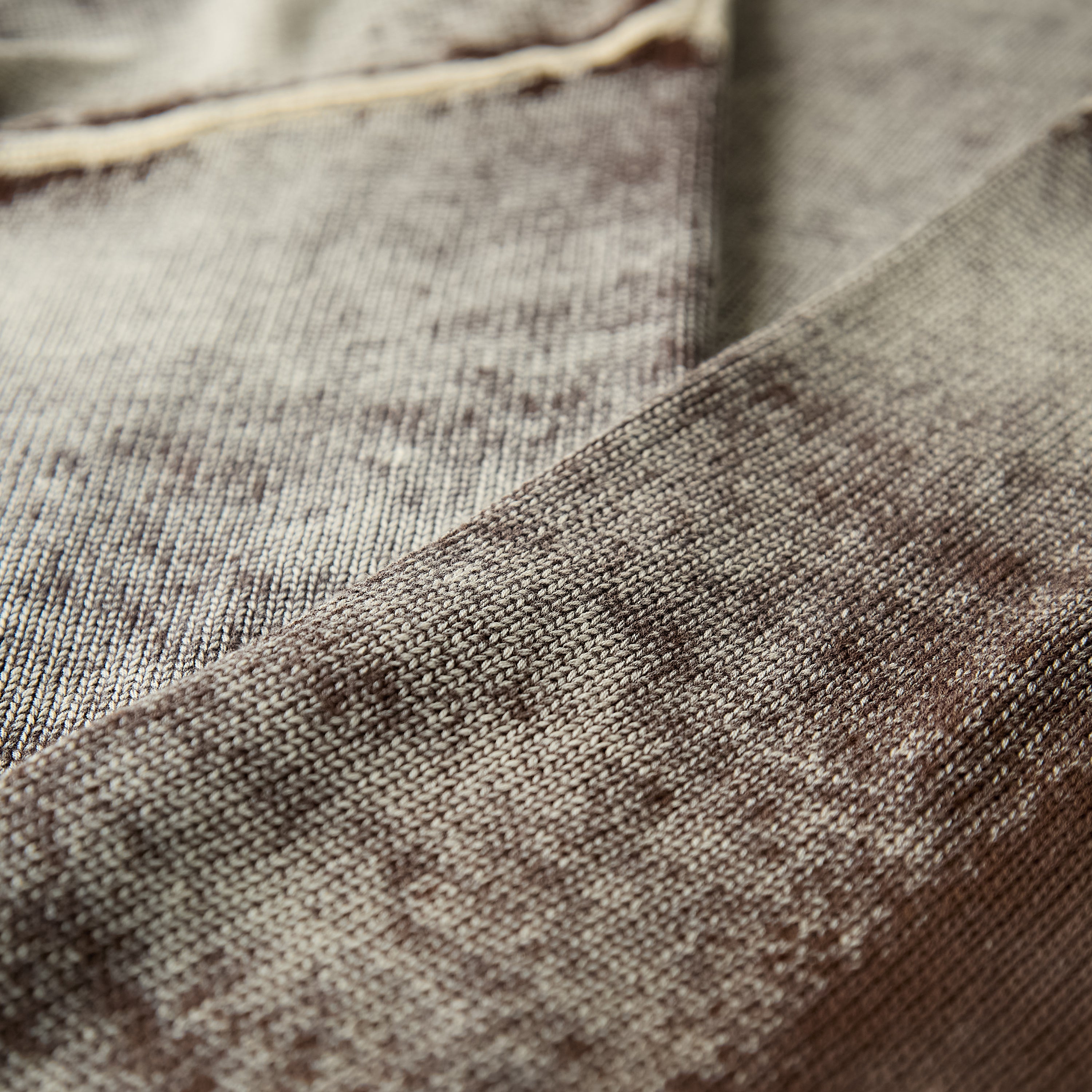 Reverse Dye Cotton Sweater