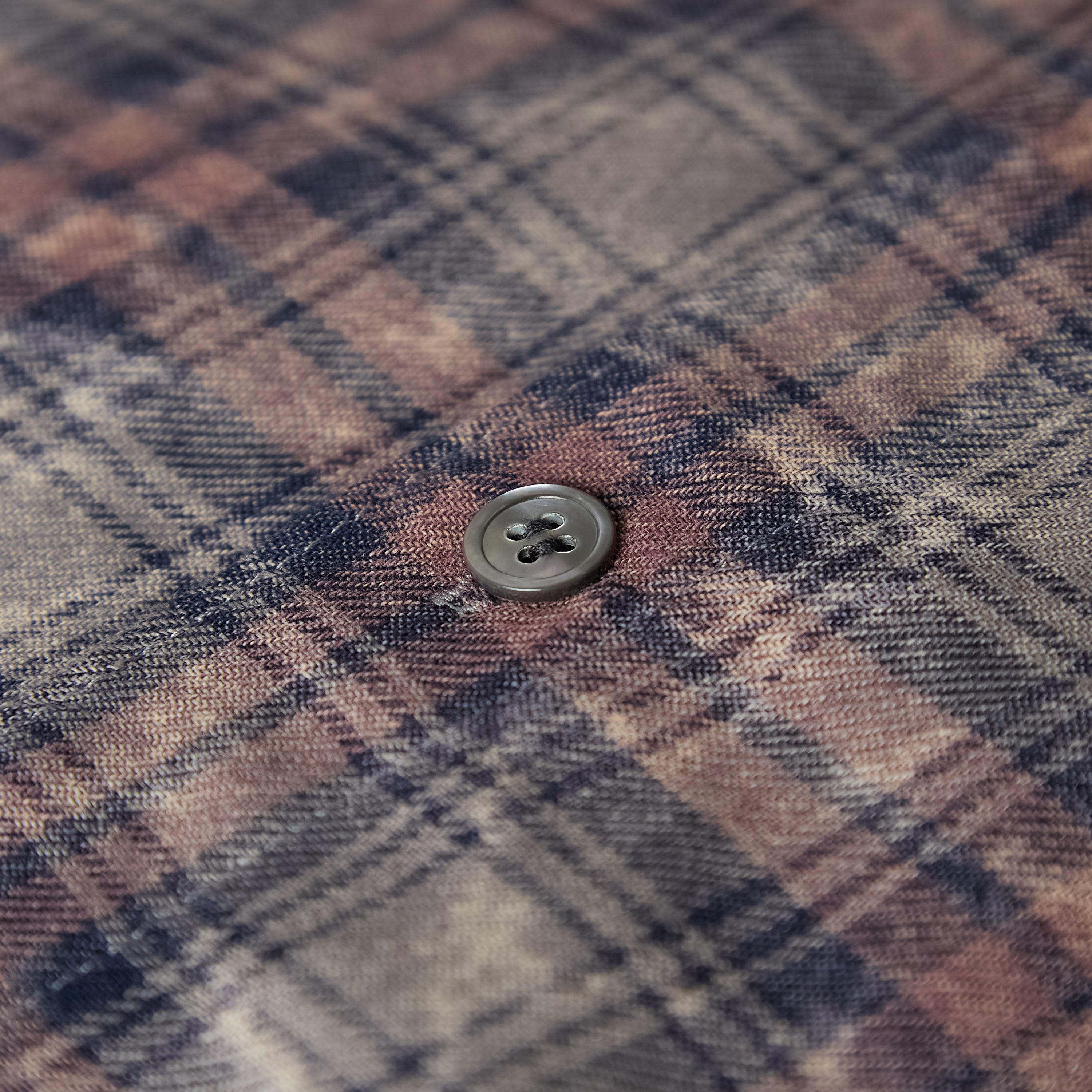 Rocco Shirt Bleached Check
