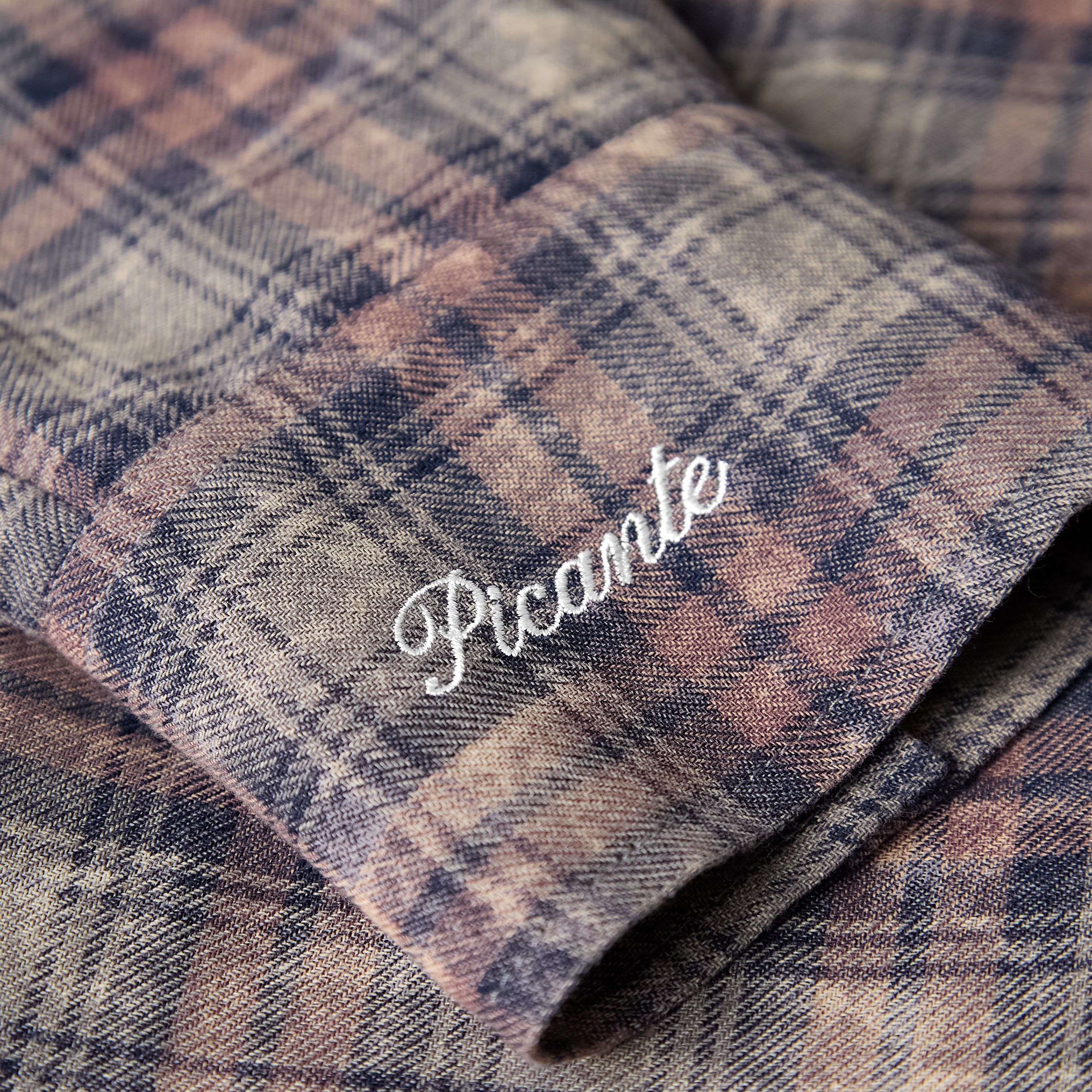 Rocco Shirt Bleached Check