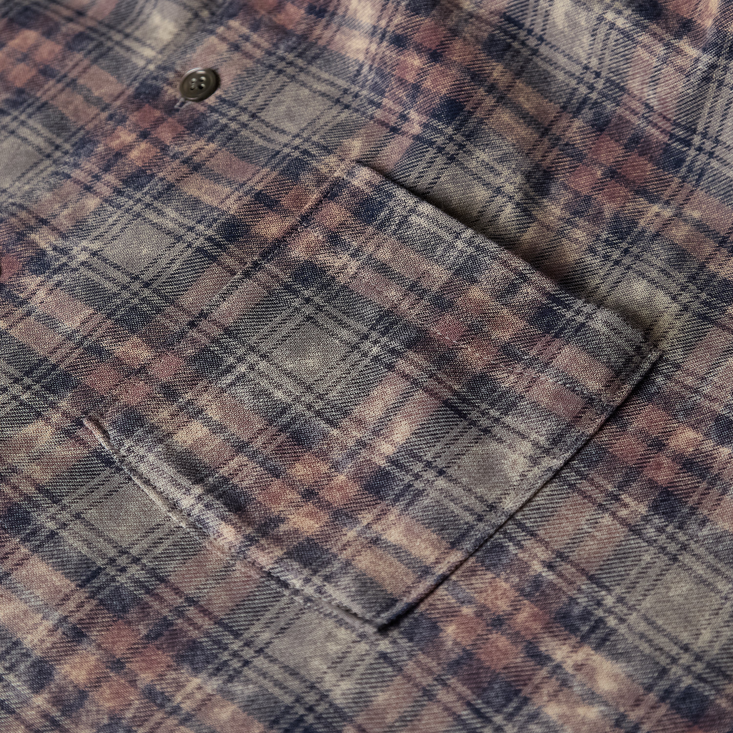 Rocco Shirt Bleached Check