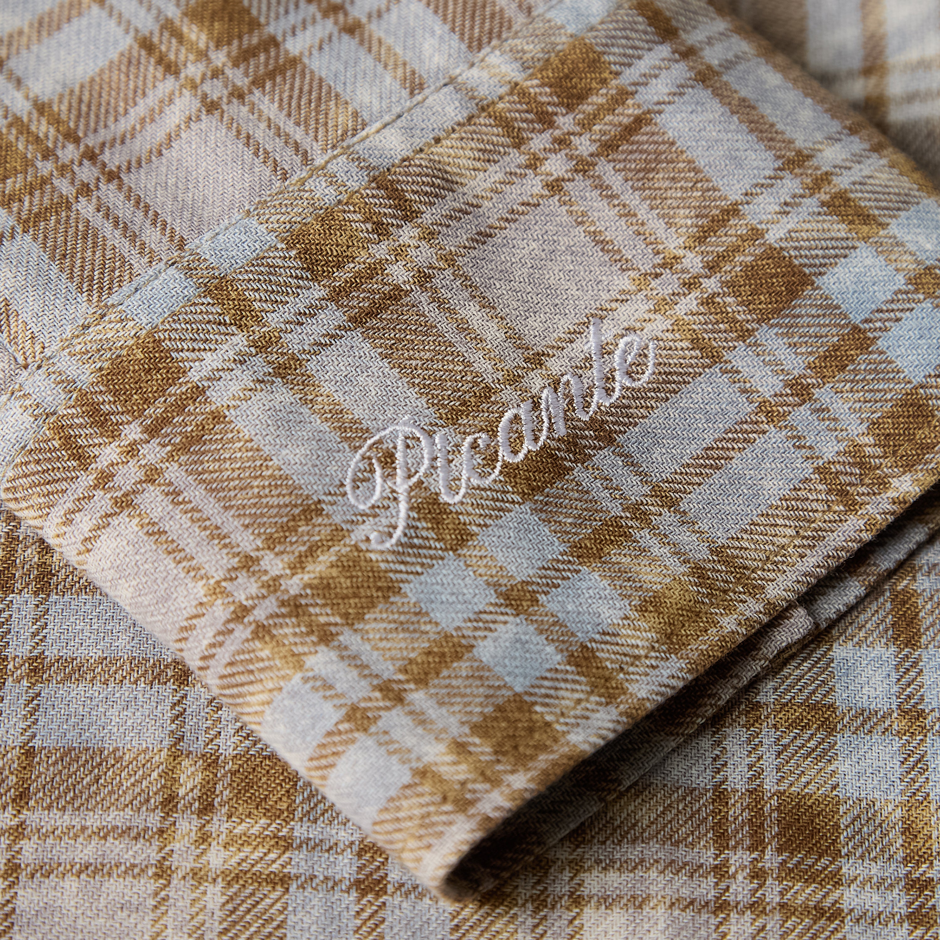 Rocco Shirt Bleached Check
