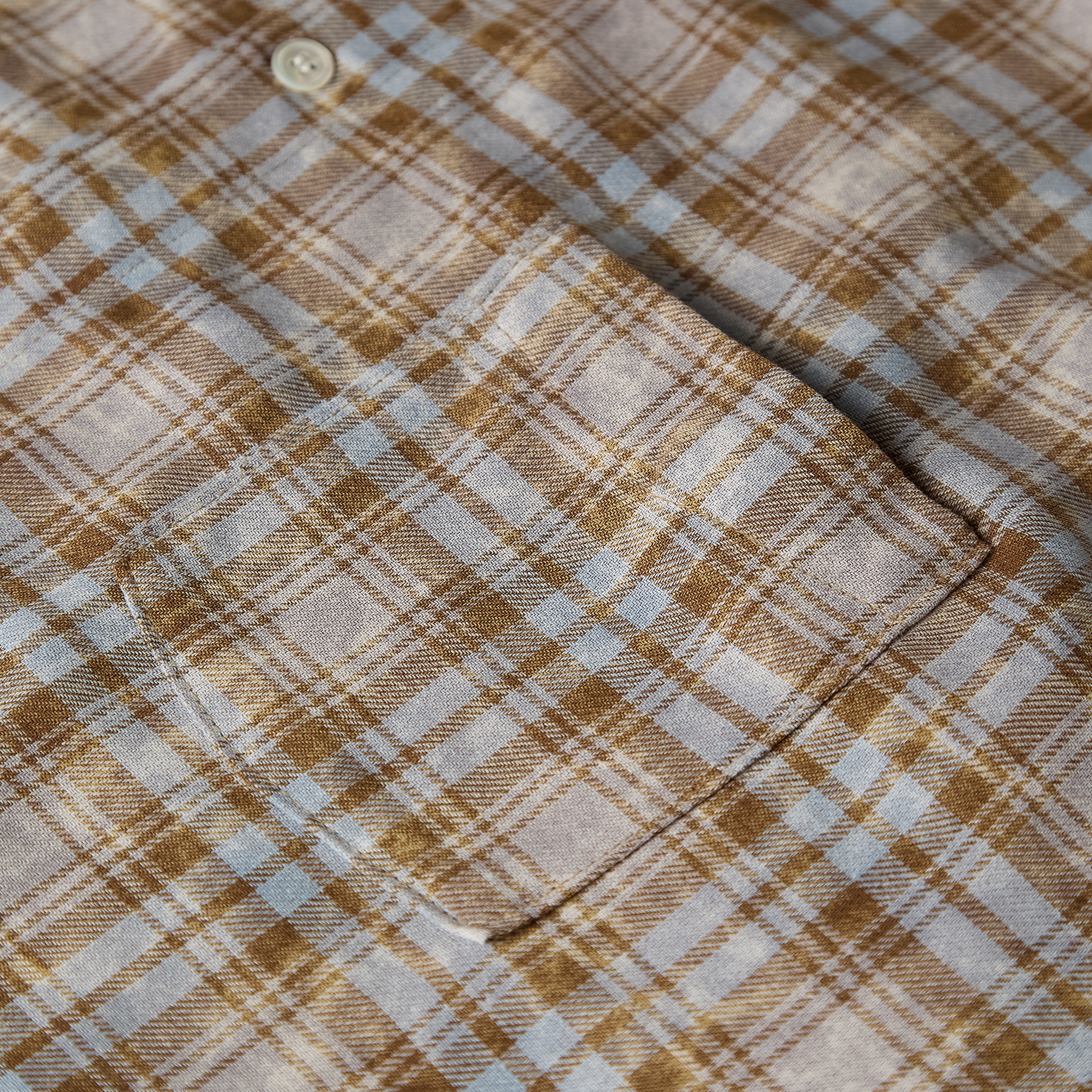 Rocco Shirt Bleached Check