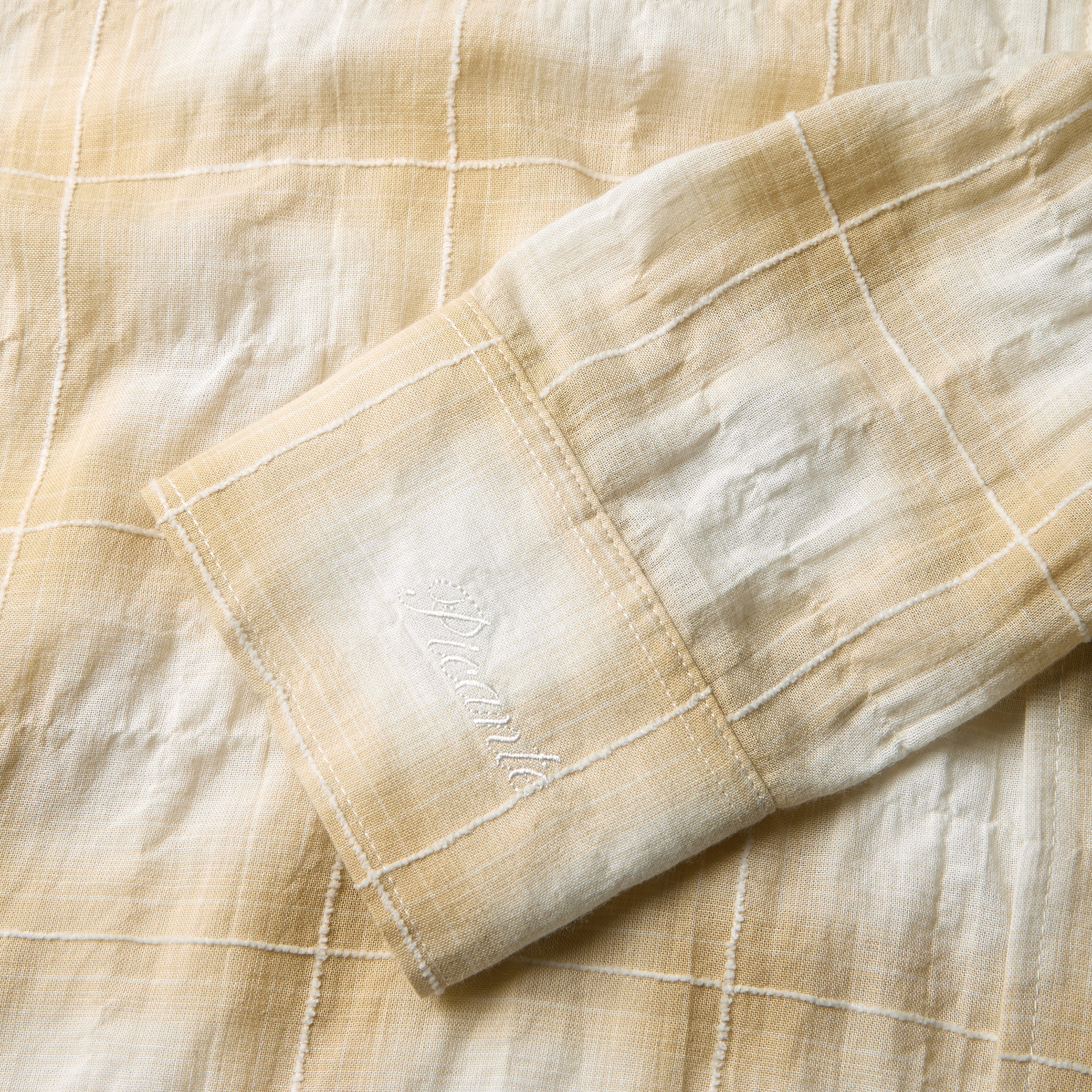 Rocco Shirt Threadlight Crinkle Check