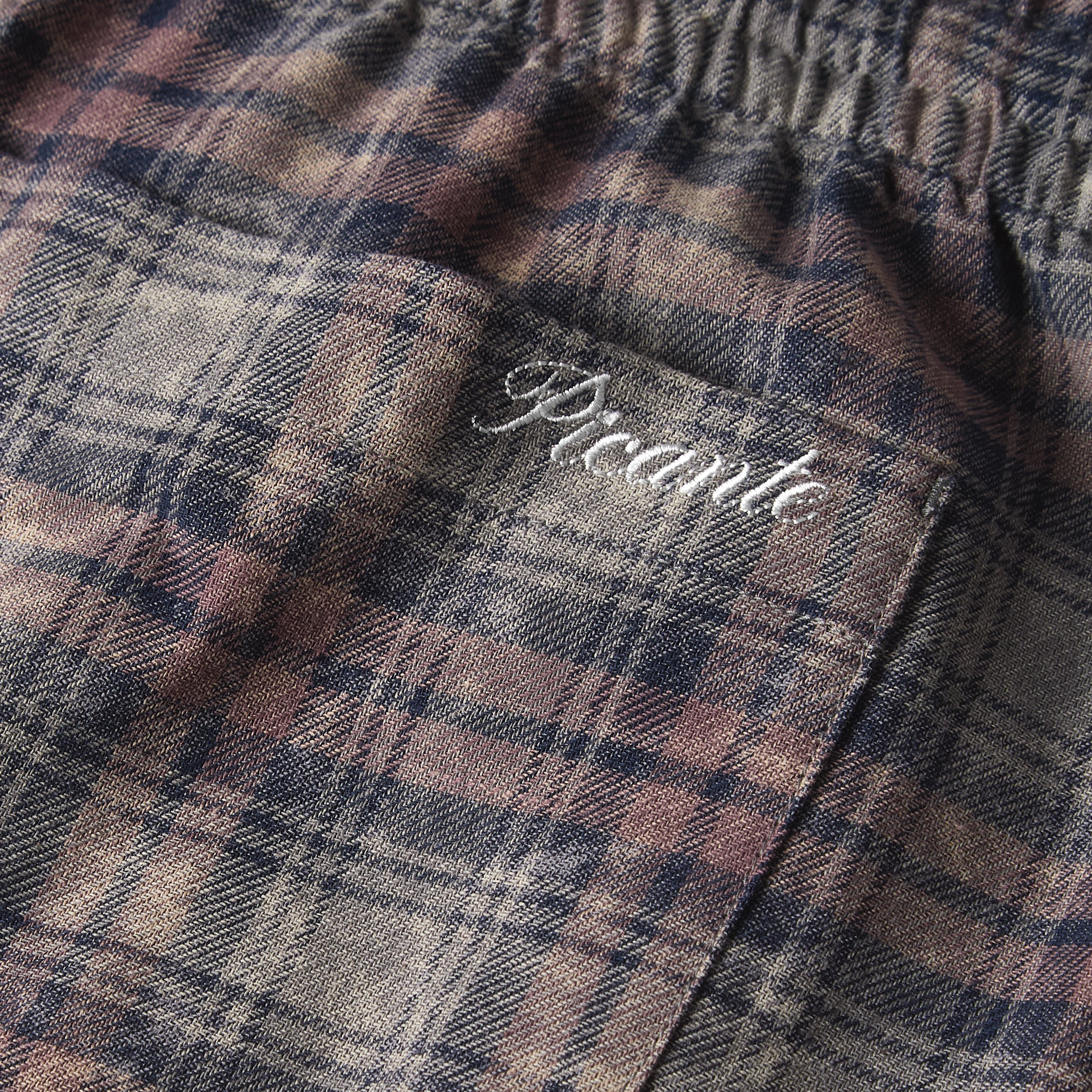 Rocco Shirting Shorts Bleached Check