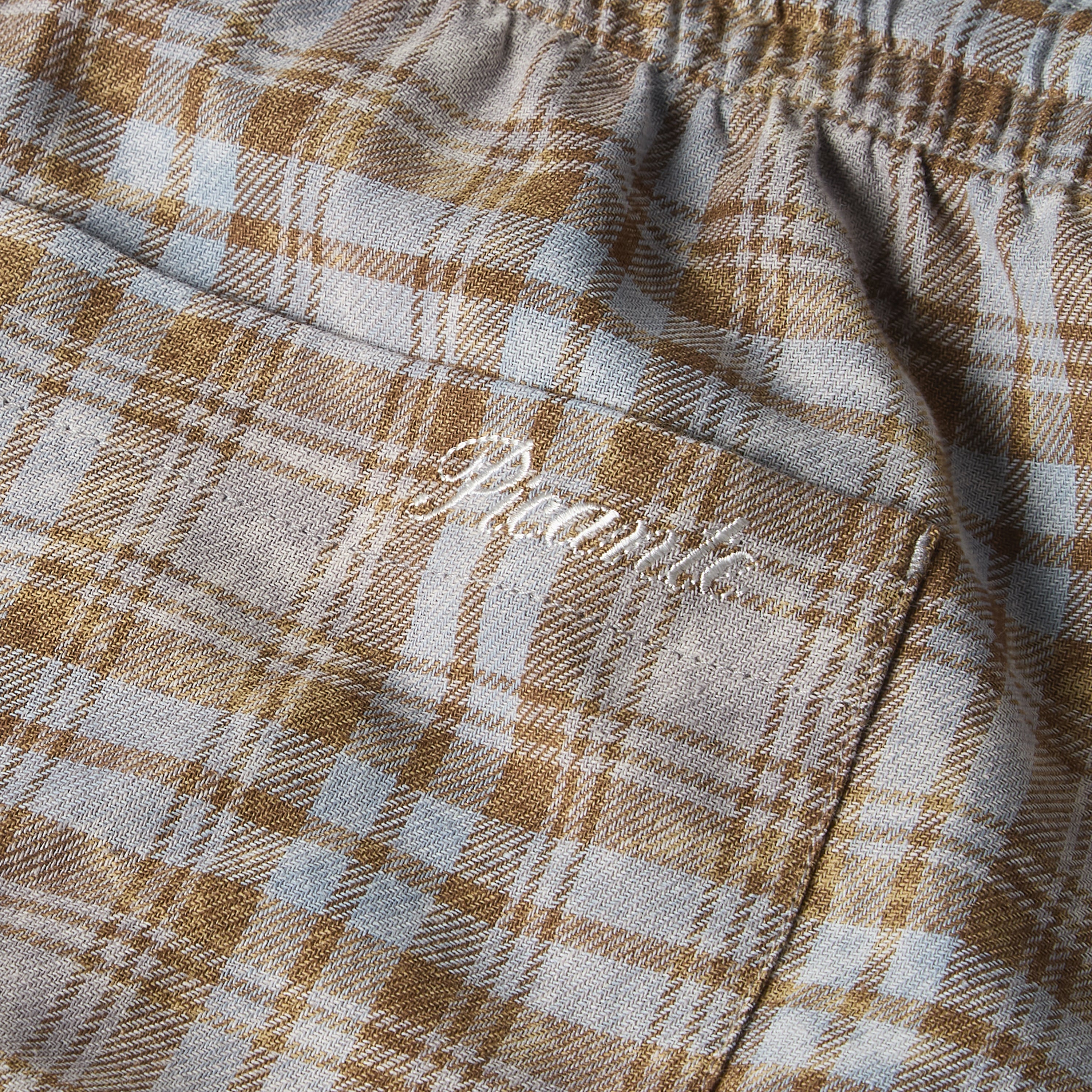 Rocco Shirting Shorts Bleached Check