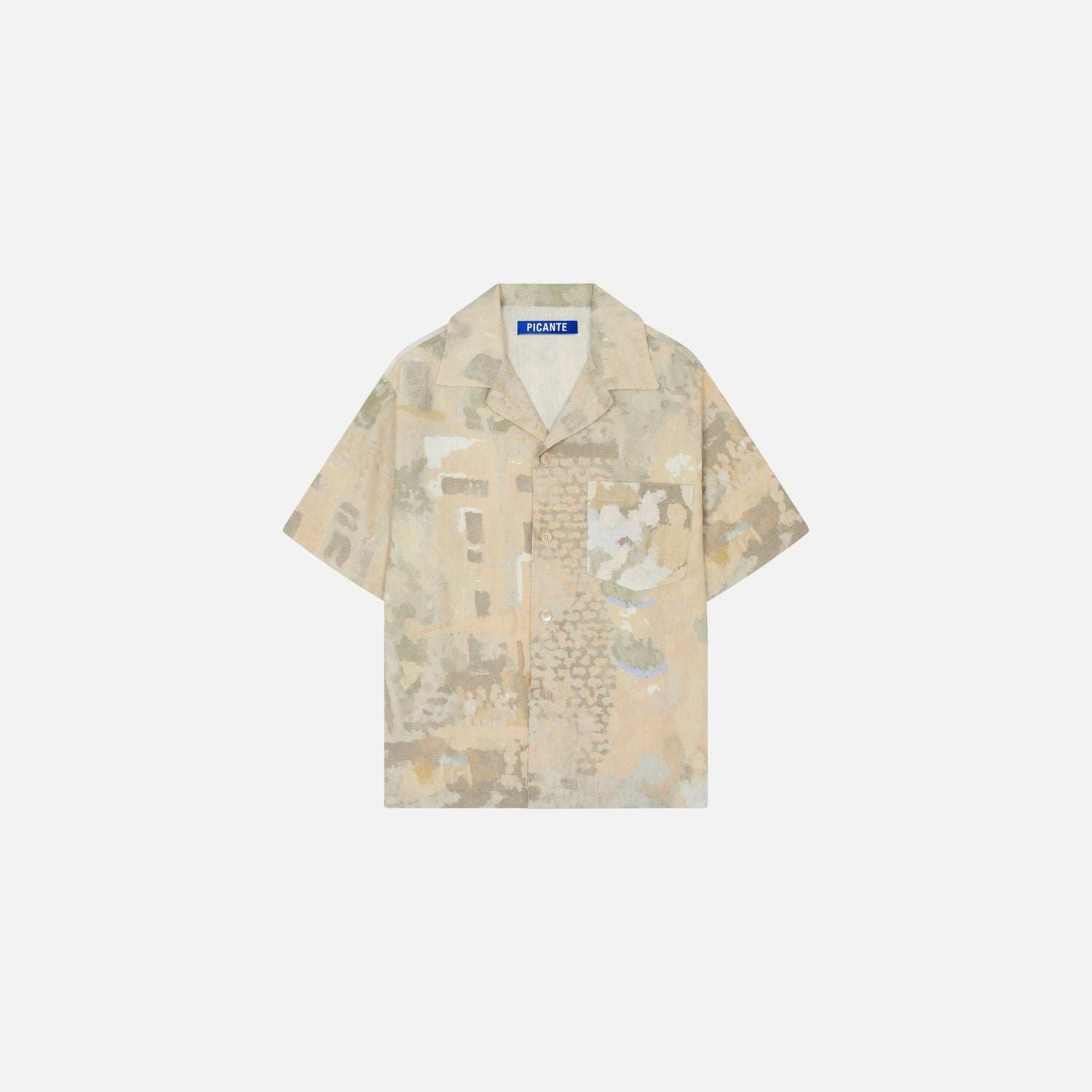 DALT VILA TIE-DYE LINEN SHIRT