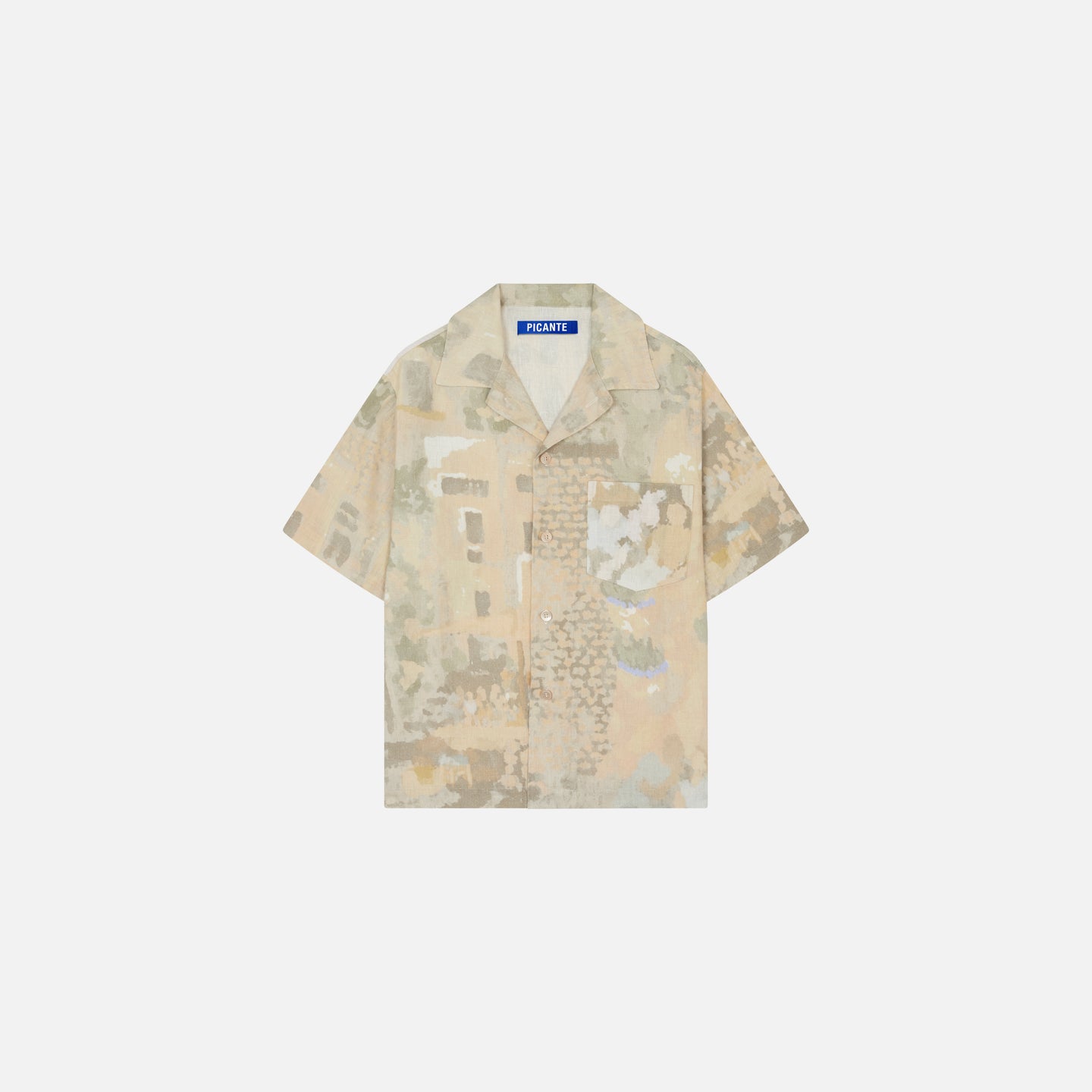 DALT VILA TIE-DYE LINEN SHIRT