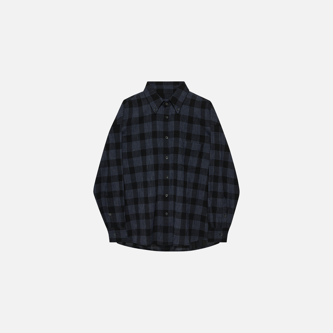 ROCCO SHIRT CRINKLE CHECK