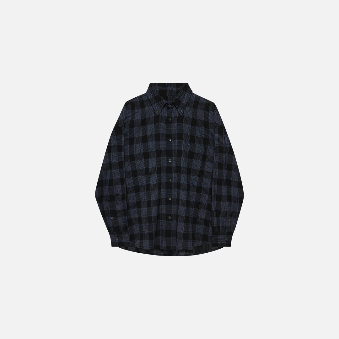 ROCCO SHIRT CRINKLE CHECK