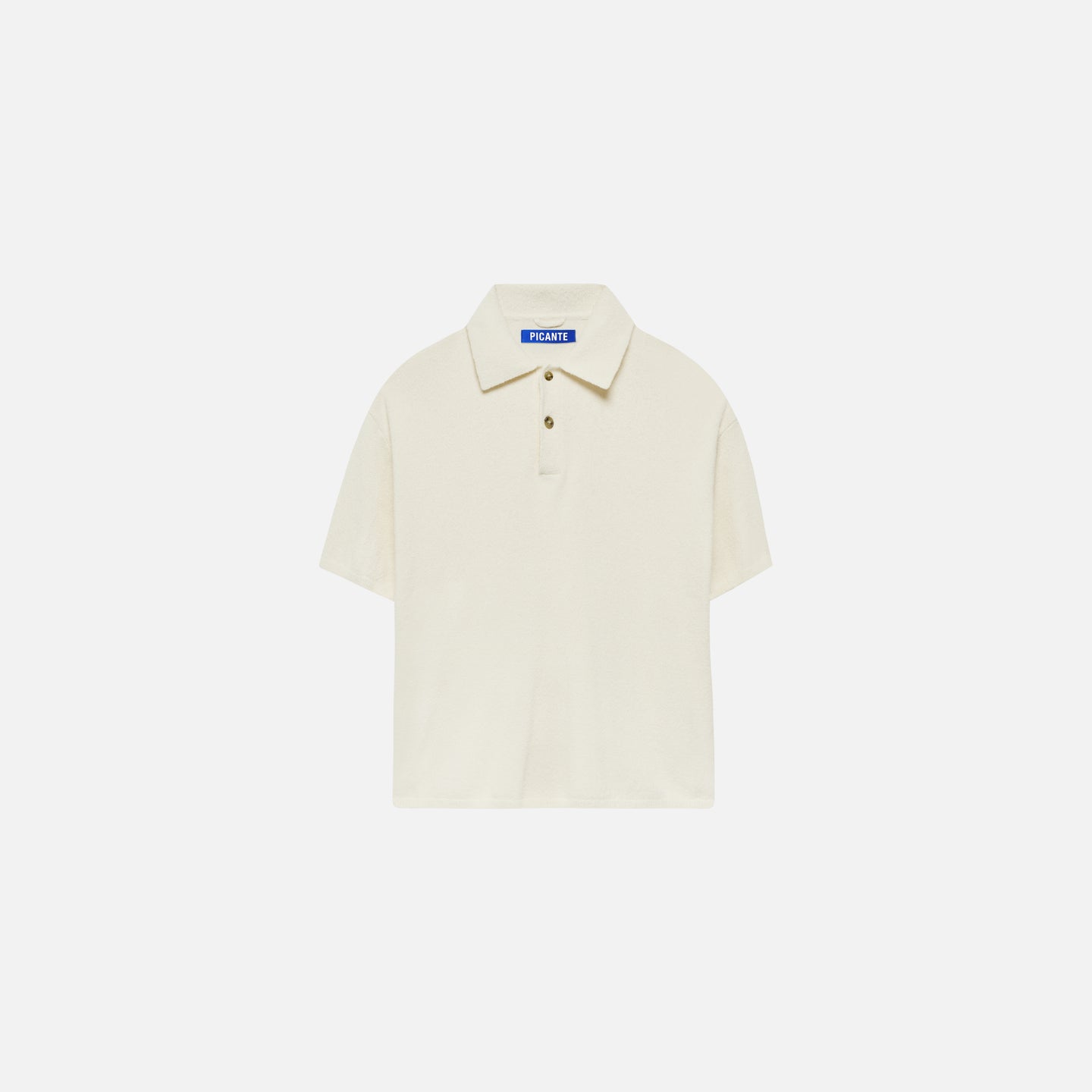 BOUCLE SHORTSLEEVE POLO SHIRT