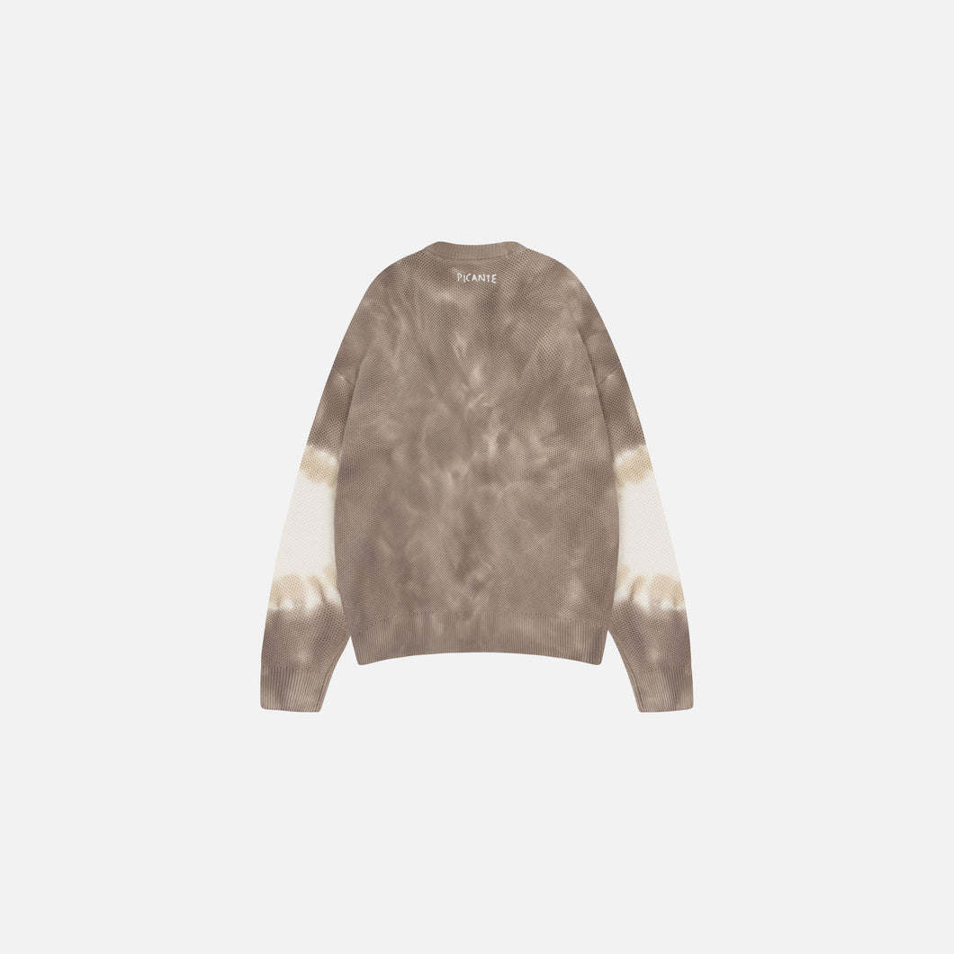 ECLIPSE TIE DYE KNIT SWEATER