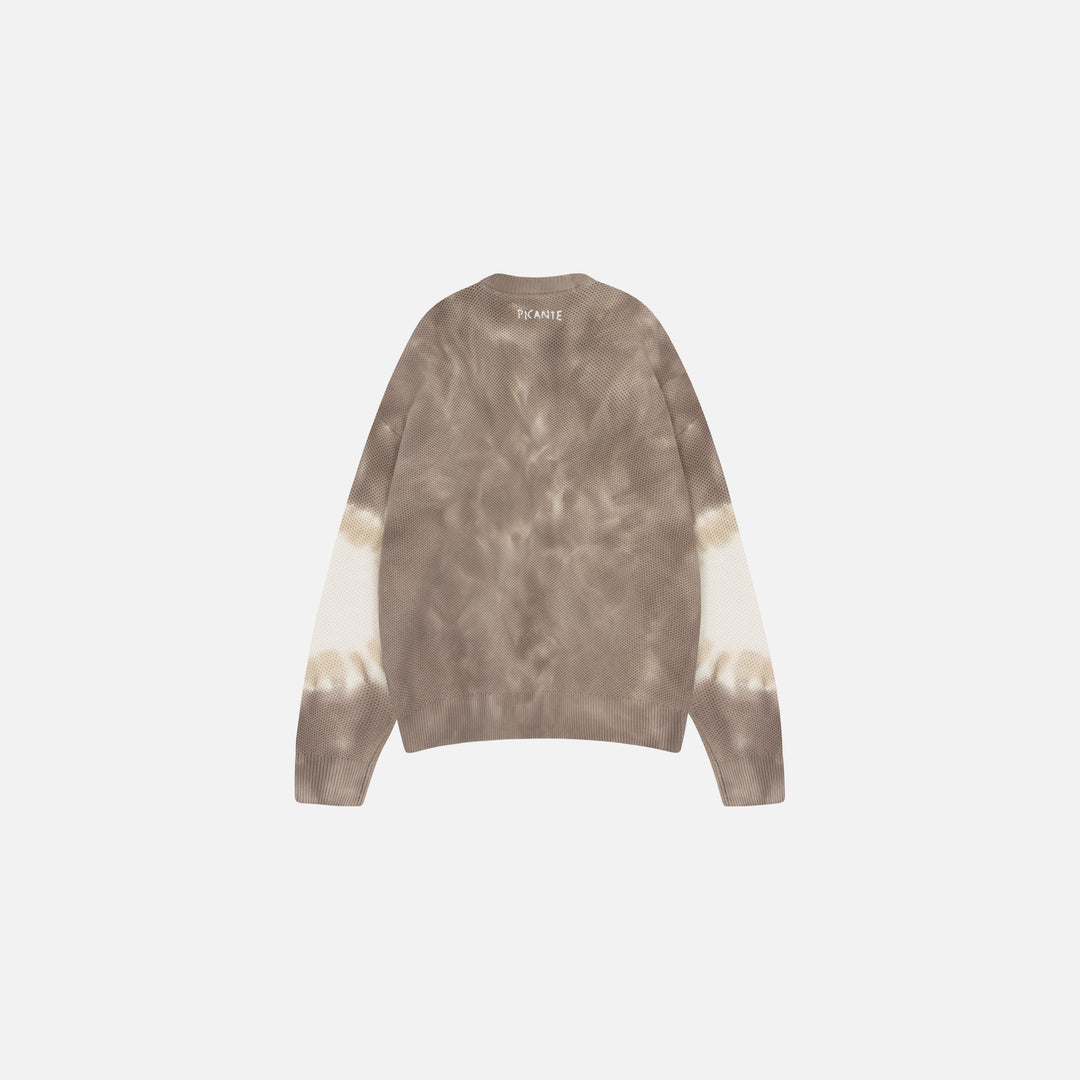 ECLIPSE TIE DYE KNIT SWEATER