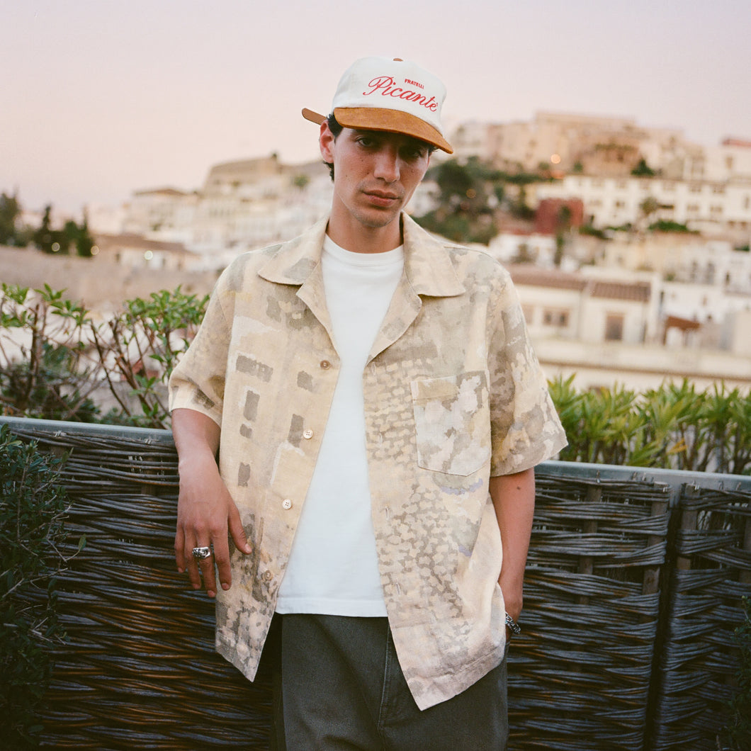 DALT VILA TIE-DYE LINEN SHIRT