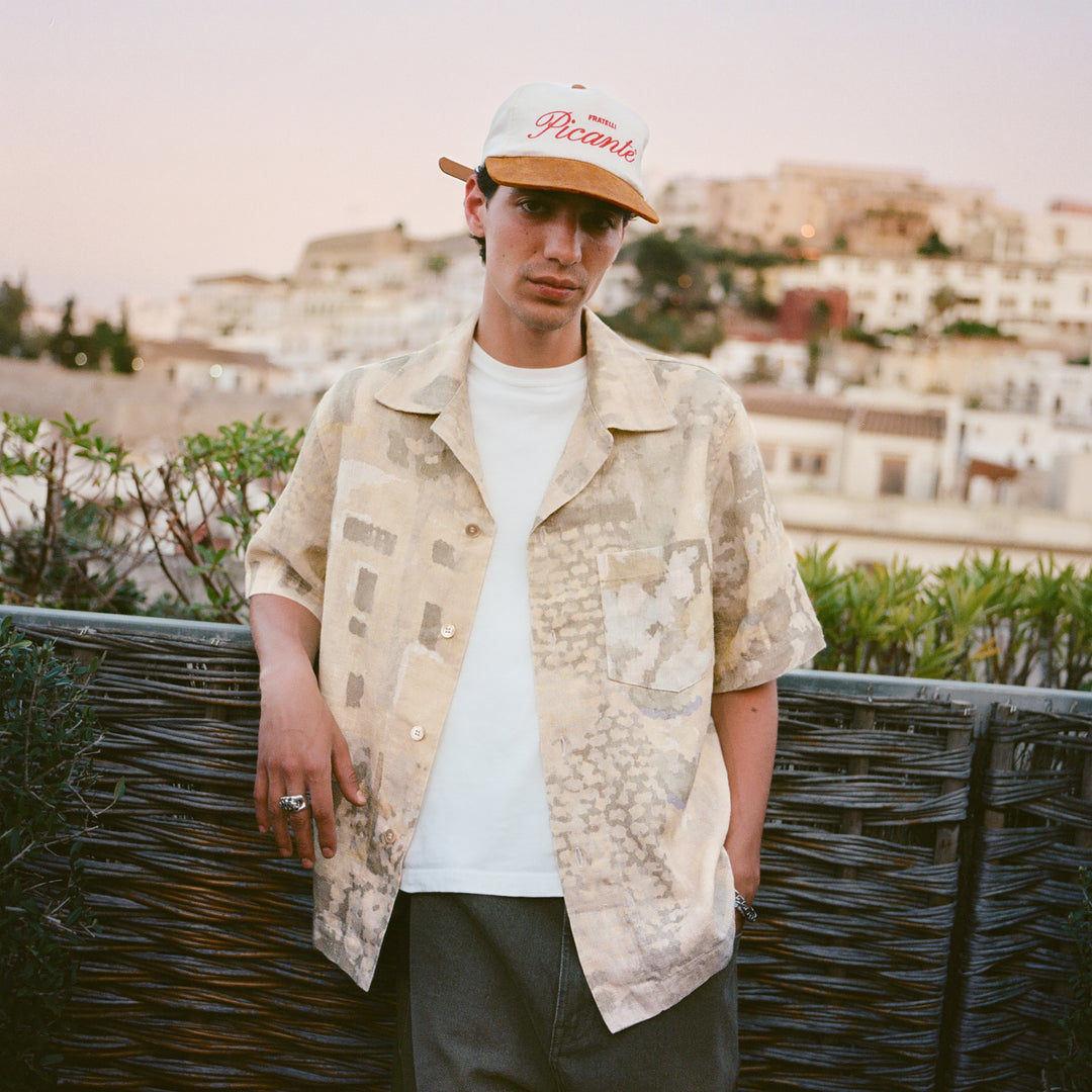 DALT VILA TIE-DYE LINEN SHIRT