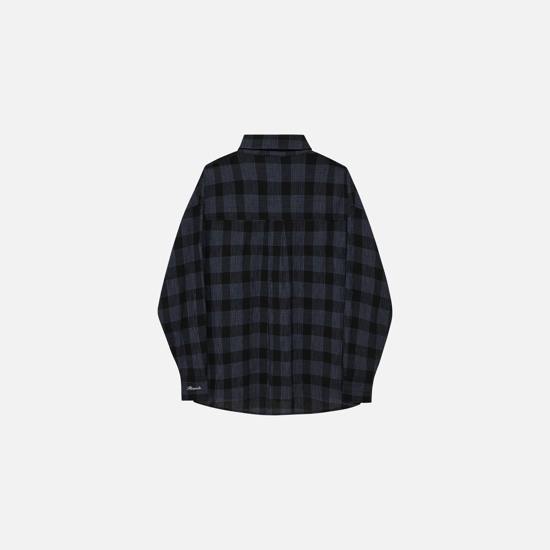 ROCCO SHIRT CRINKLE CHECK