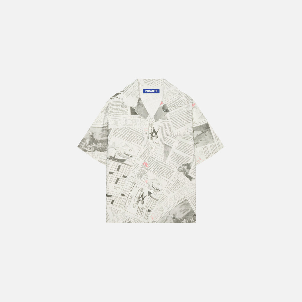 END. EXCLUSIVE HEADLINE LINEN SHIRT