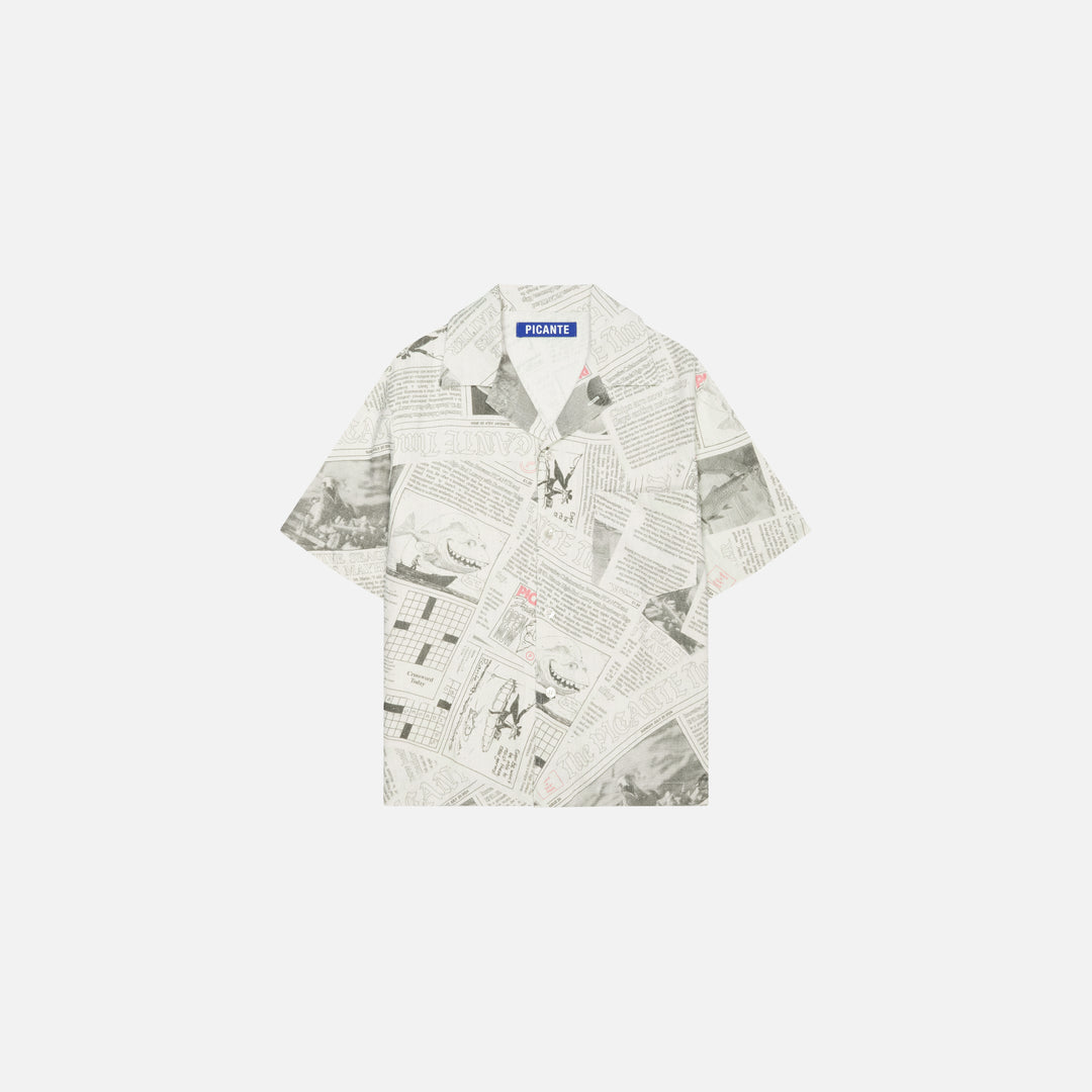 END. EXCLUSIVE HEADLINE LINEN SHIRT
