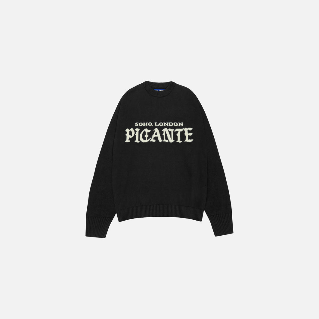 HEADLINE KNIT SWEATER