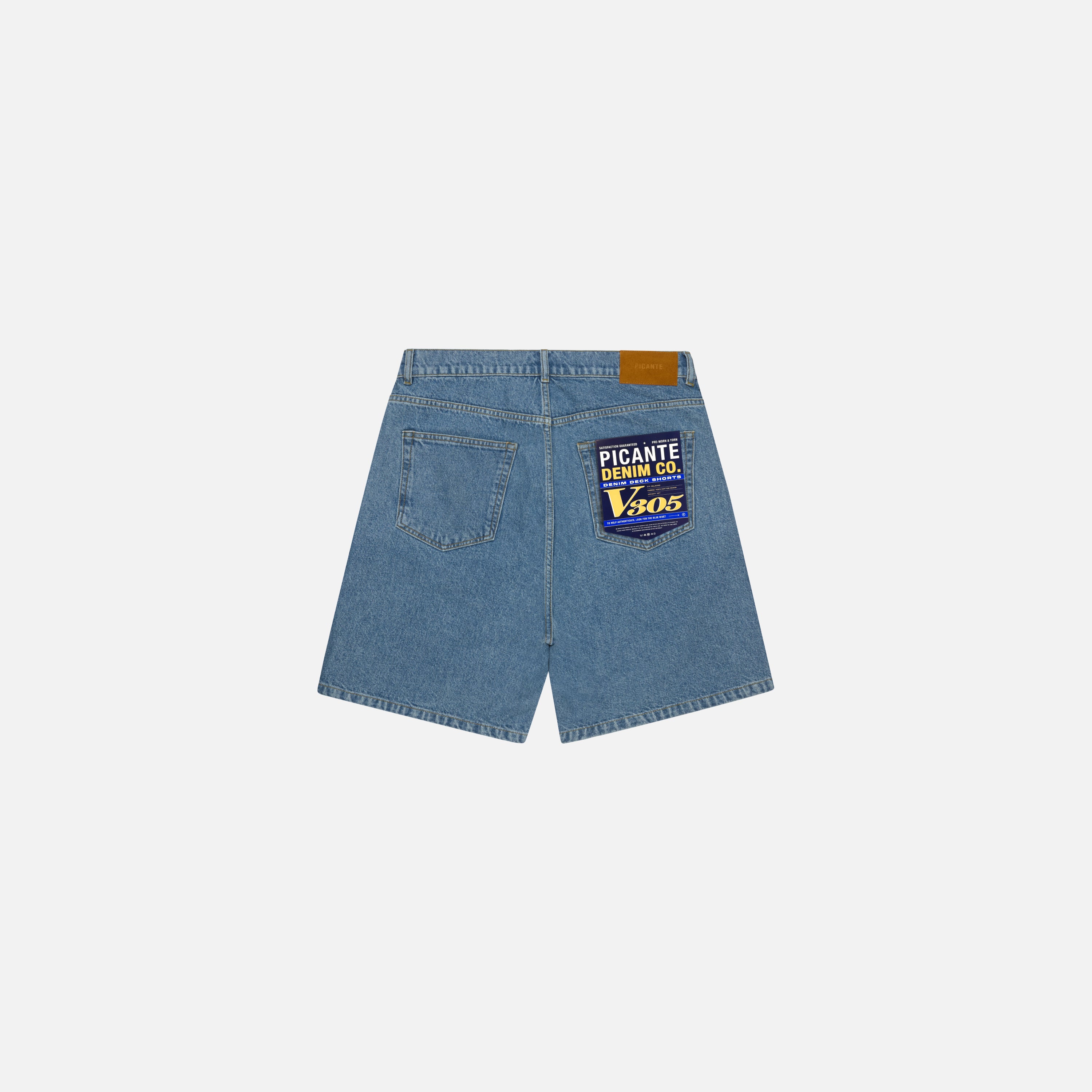 Denim Deck Shorts V305