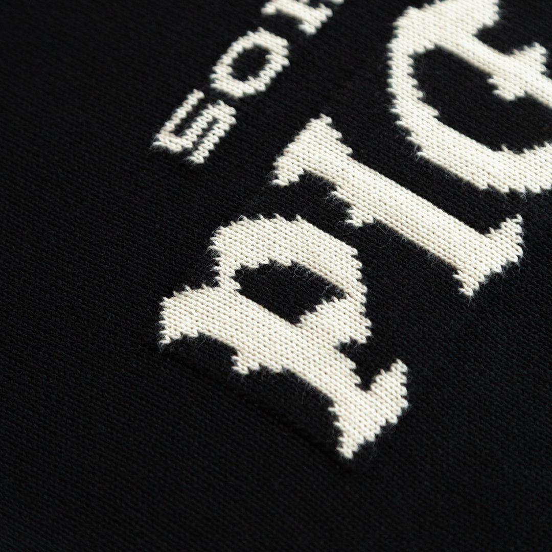 HEADLINE KNIT SWEATER