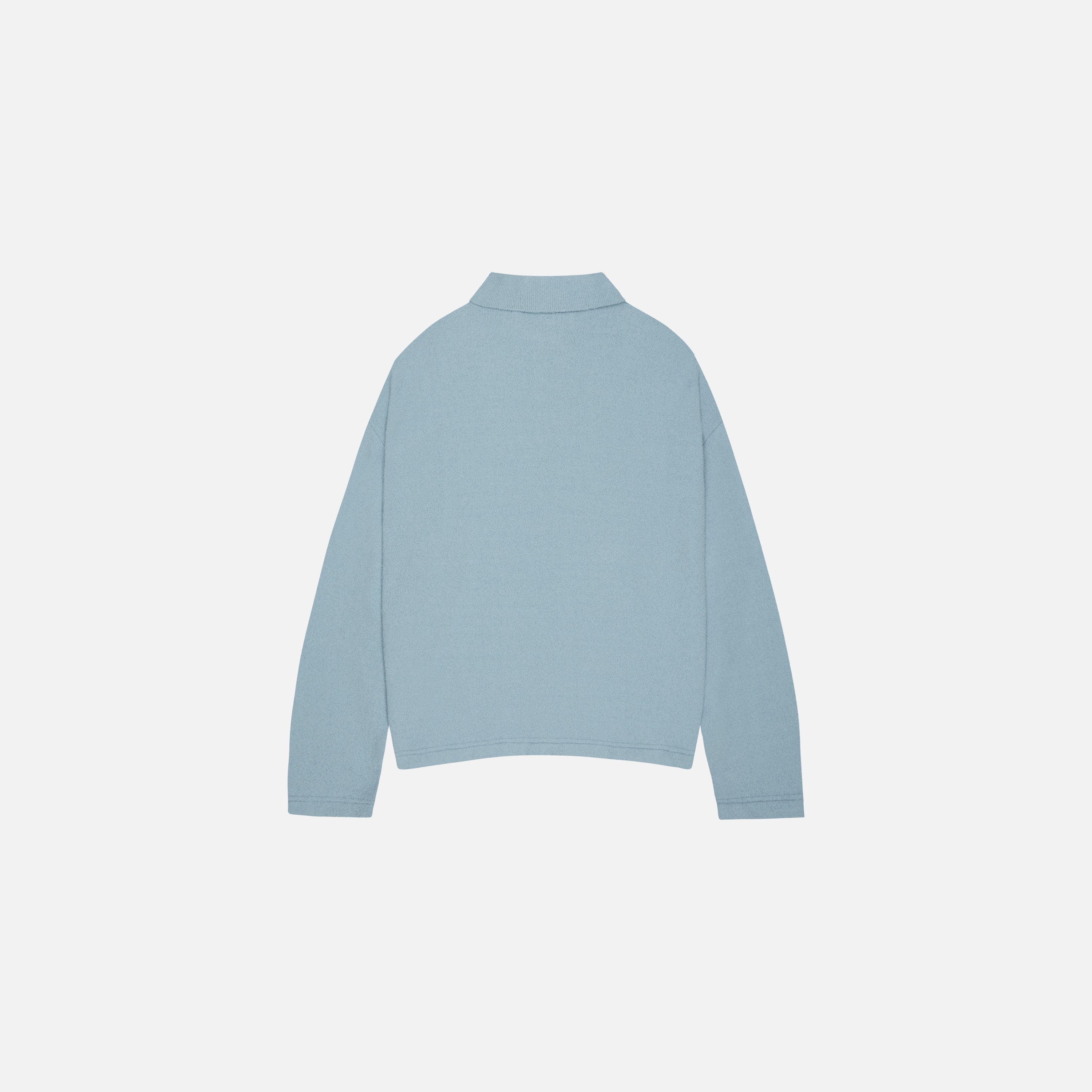 Boucle Longsleeve Polo Shirt